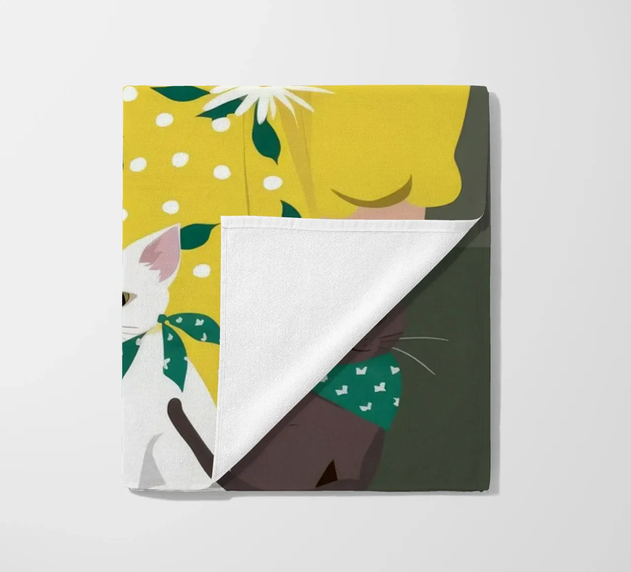 Accogliente compagnia telo mare da Petal Canvas