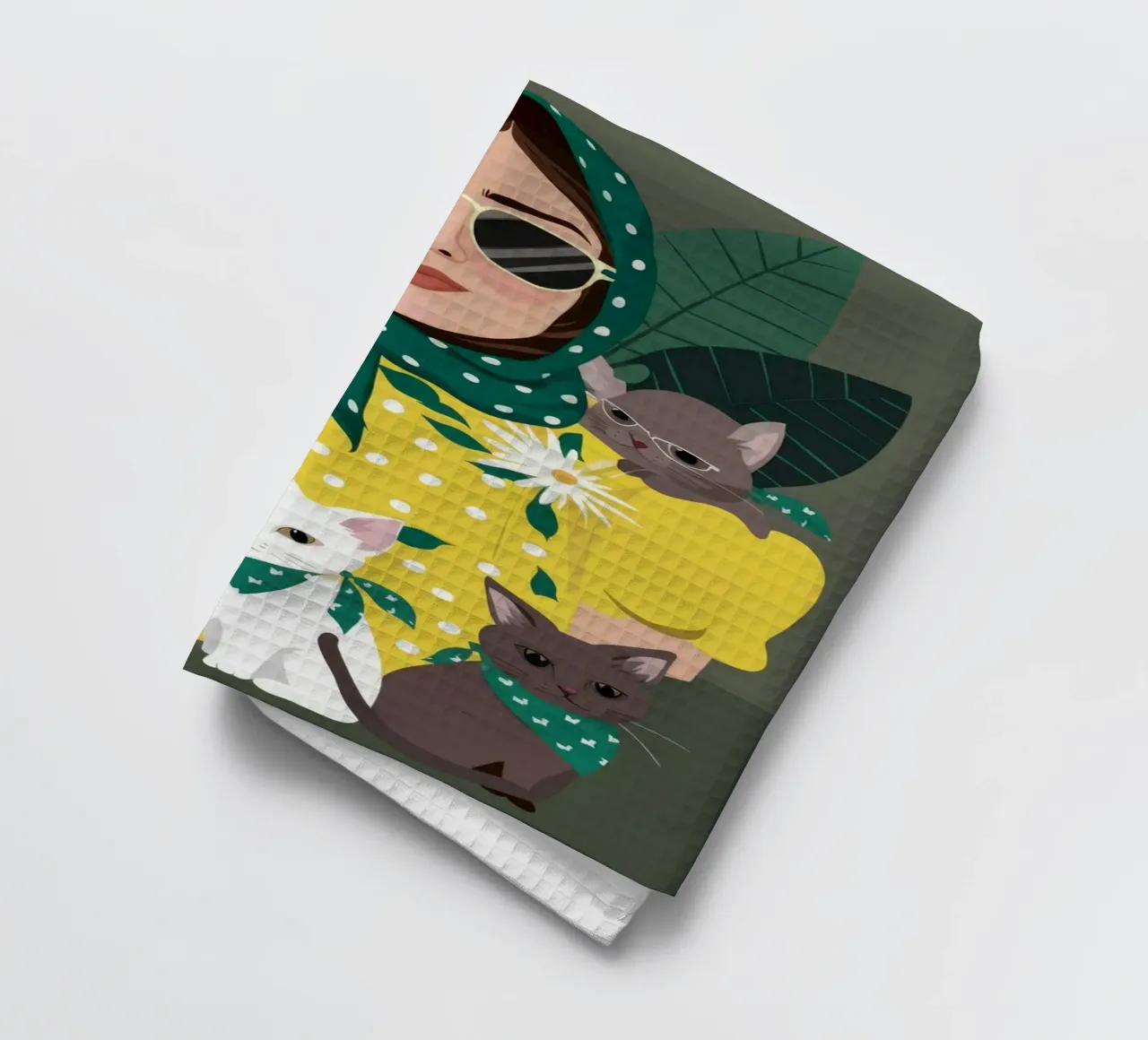 Accogliente compagnia canovaccio da cucina da Petal Canvas