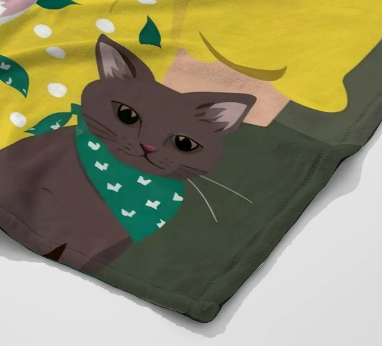 Accogliente compagnia coperta in pile da Petal Canvas