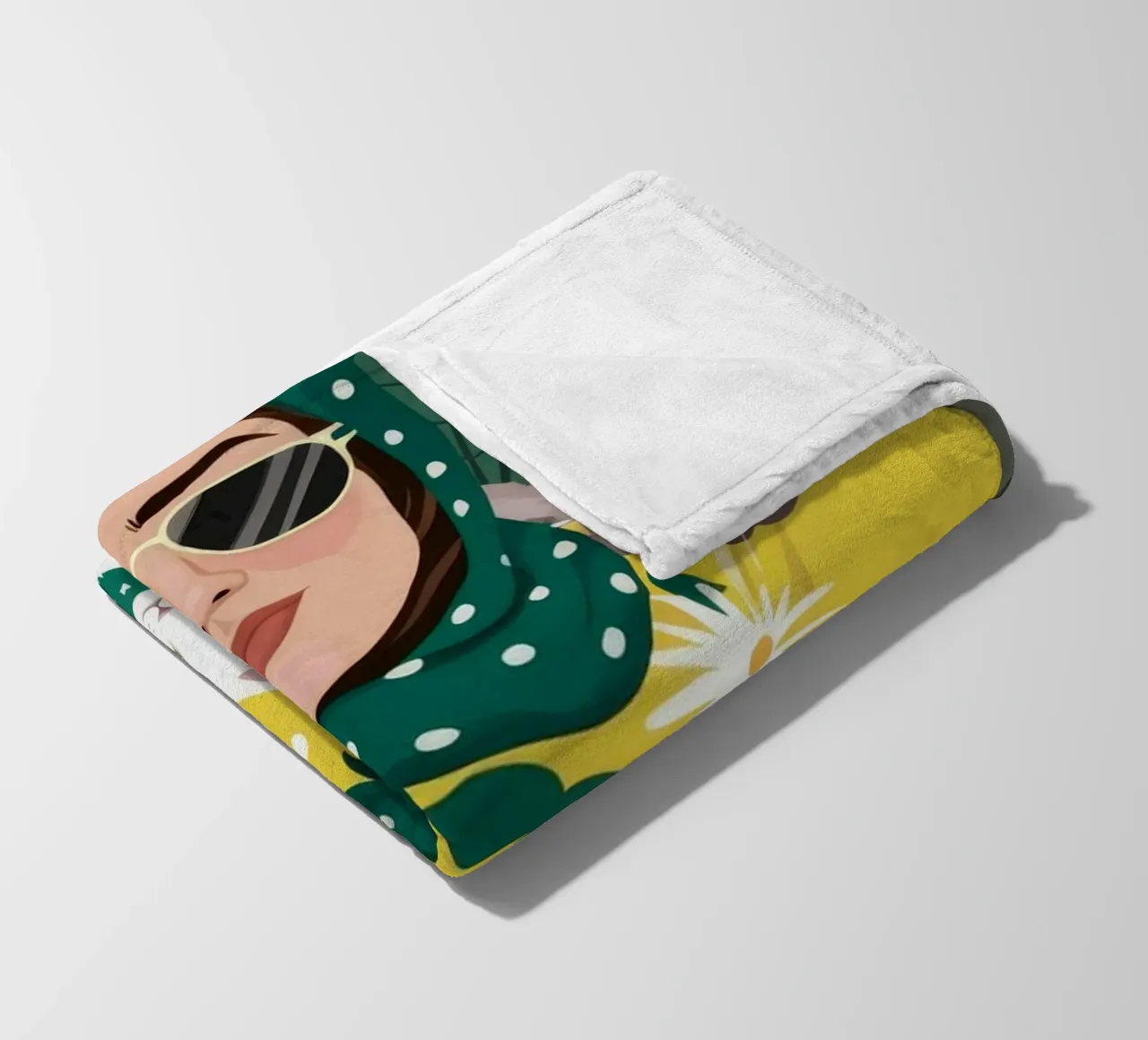 Accogliente compagnia coperta in pile da Petal Canvas