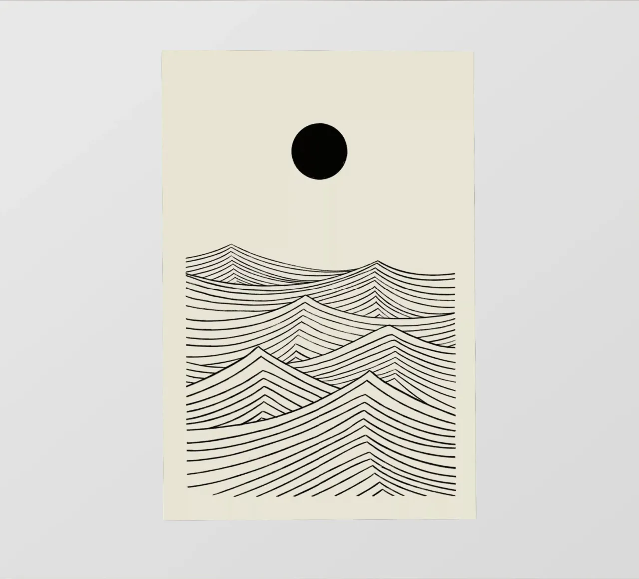 At Sea II telo in pvc da Graphite
