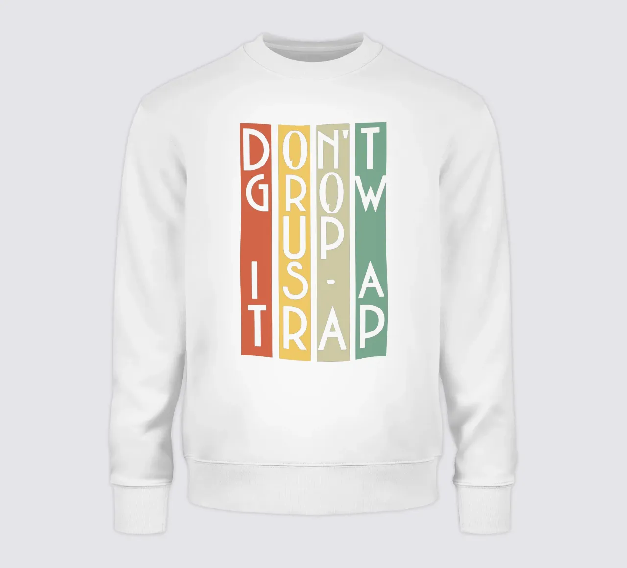 Non crescere è una trappola felpa da Gunawan Rb