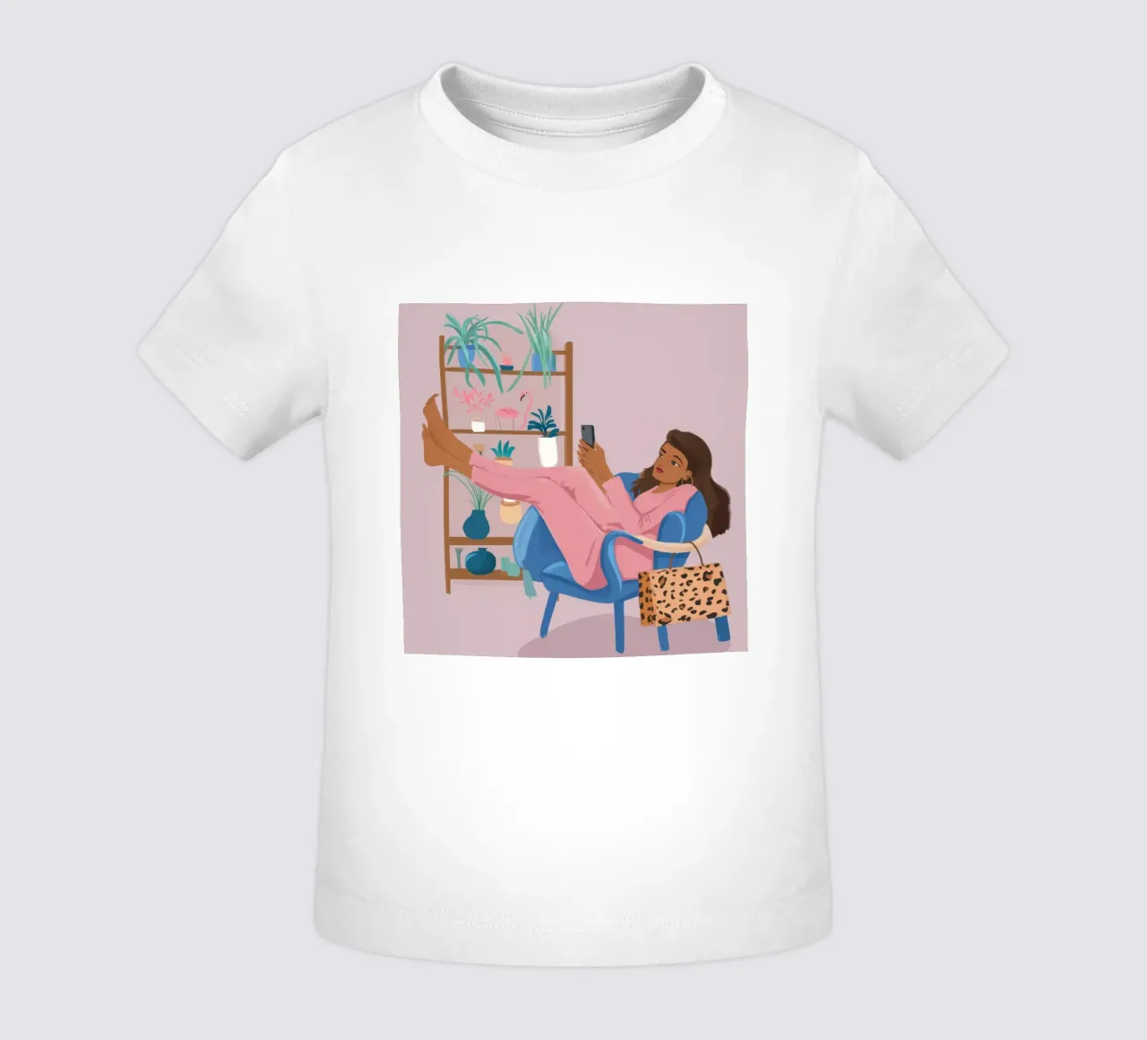 Creatività rilassata maglietta neonato da Petal Canvas