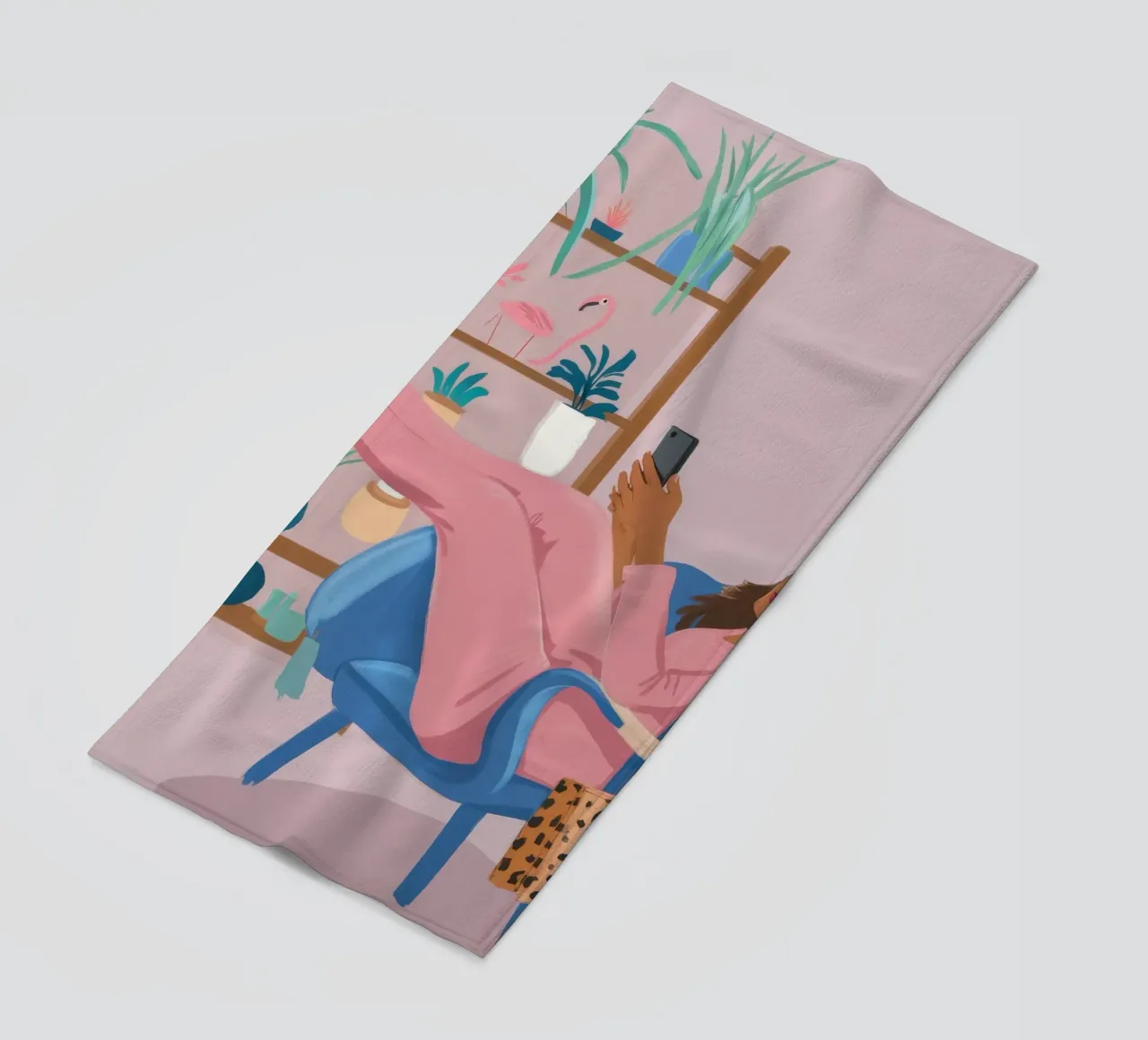 Creatività rilassata telo mare da Petal Canvas