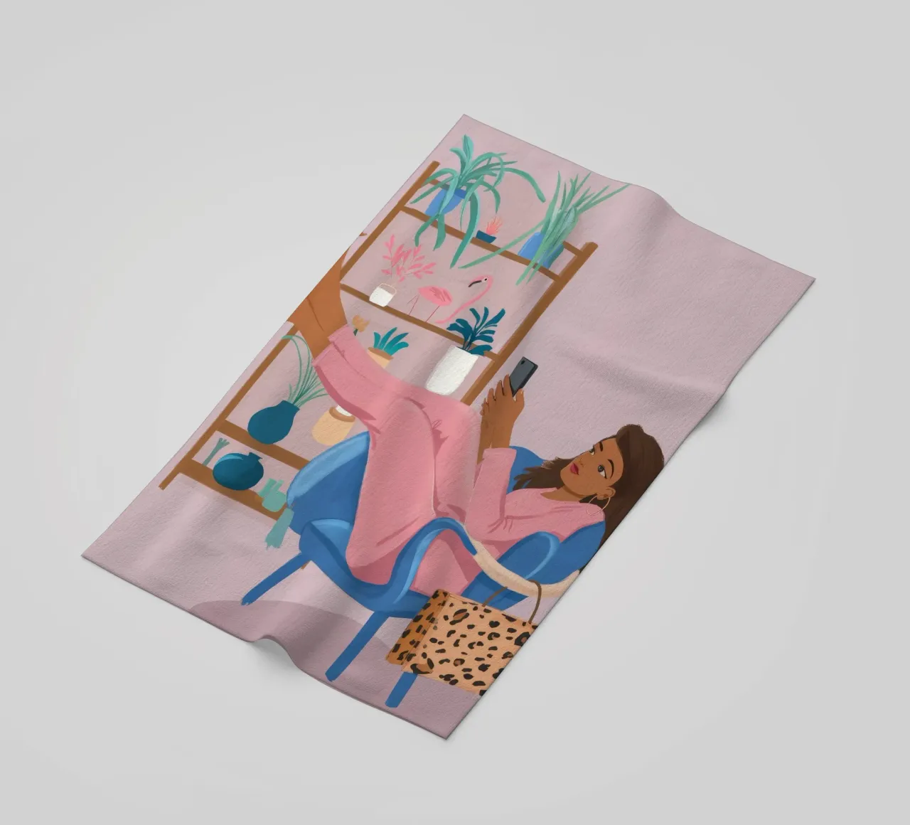 Creatività rilassata telo mare da Petal Canvas