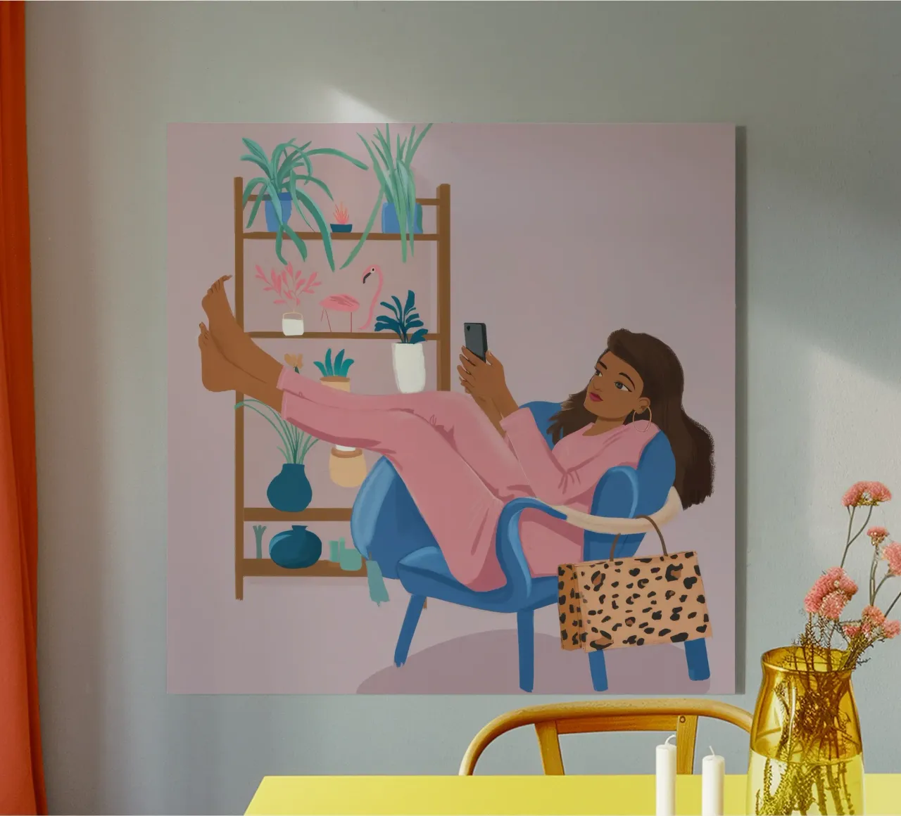 Relaxed Creativity plexiglass da Petal Canvas