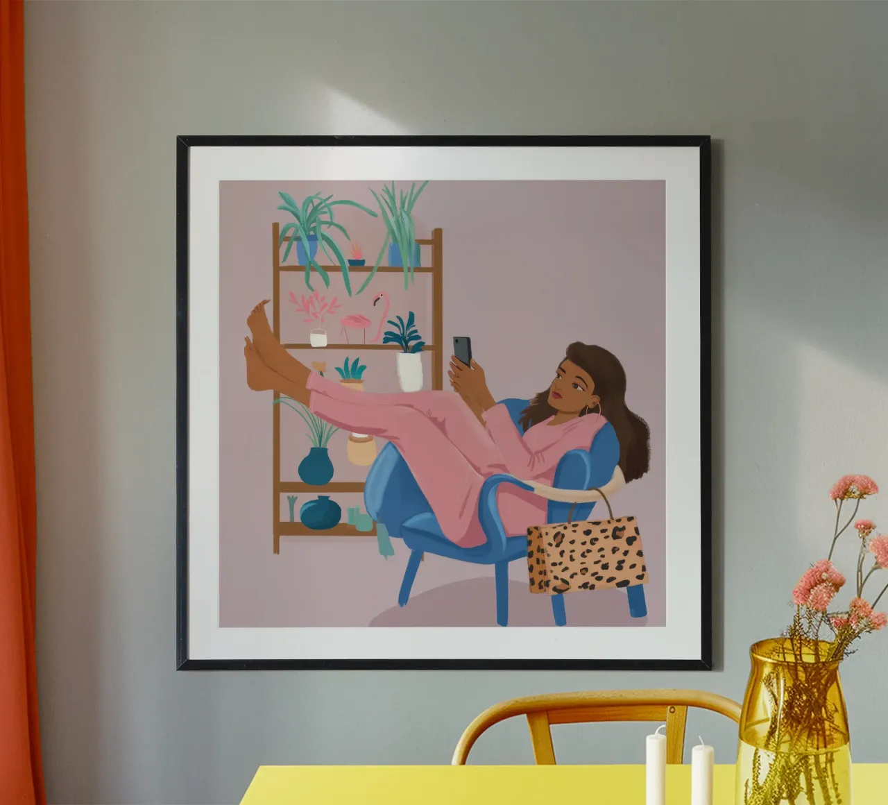 Relaxed Creativity poster by Petal Canvas