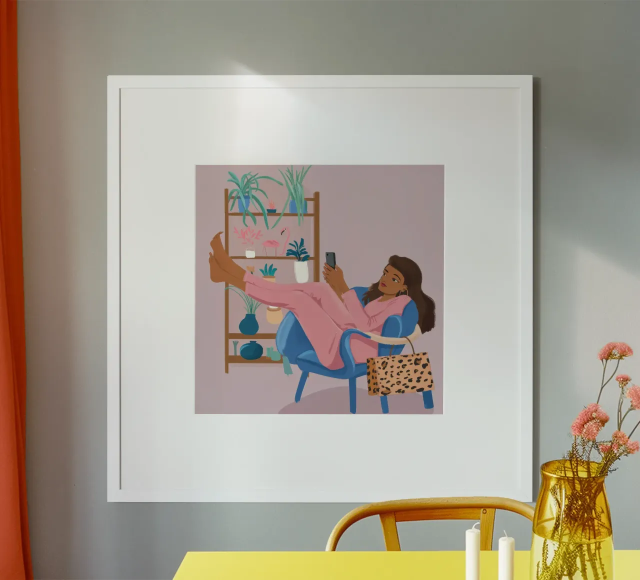 Relaxed Creativity poster by Petal Canvas