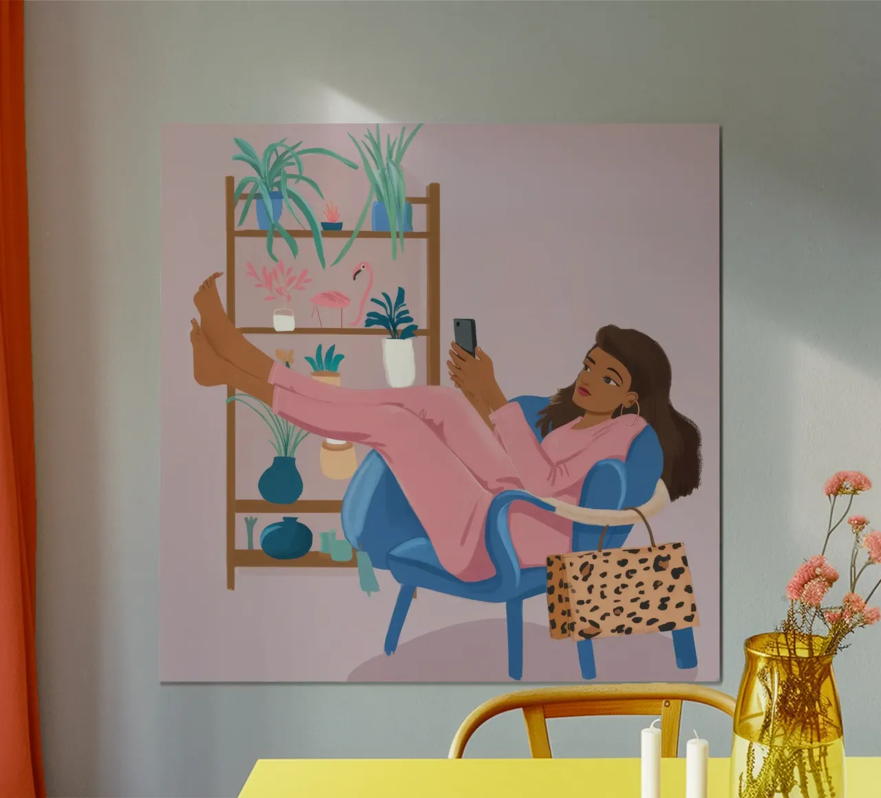 Relaxed Creativity poster by Petal Canvas