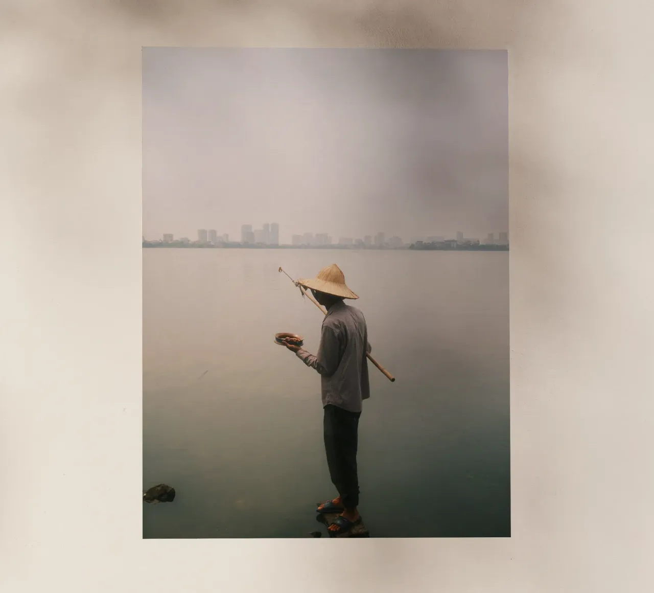 Stillness in the City of Hanoi pellicola backlit da FujiPrints