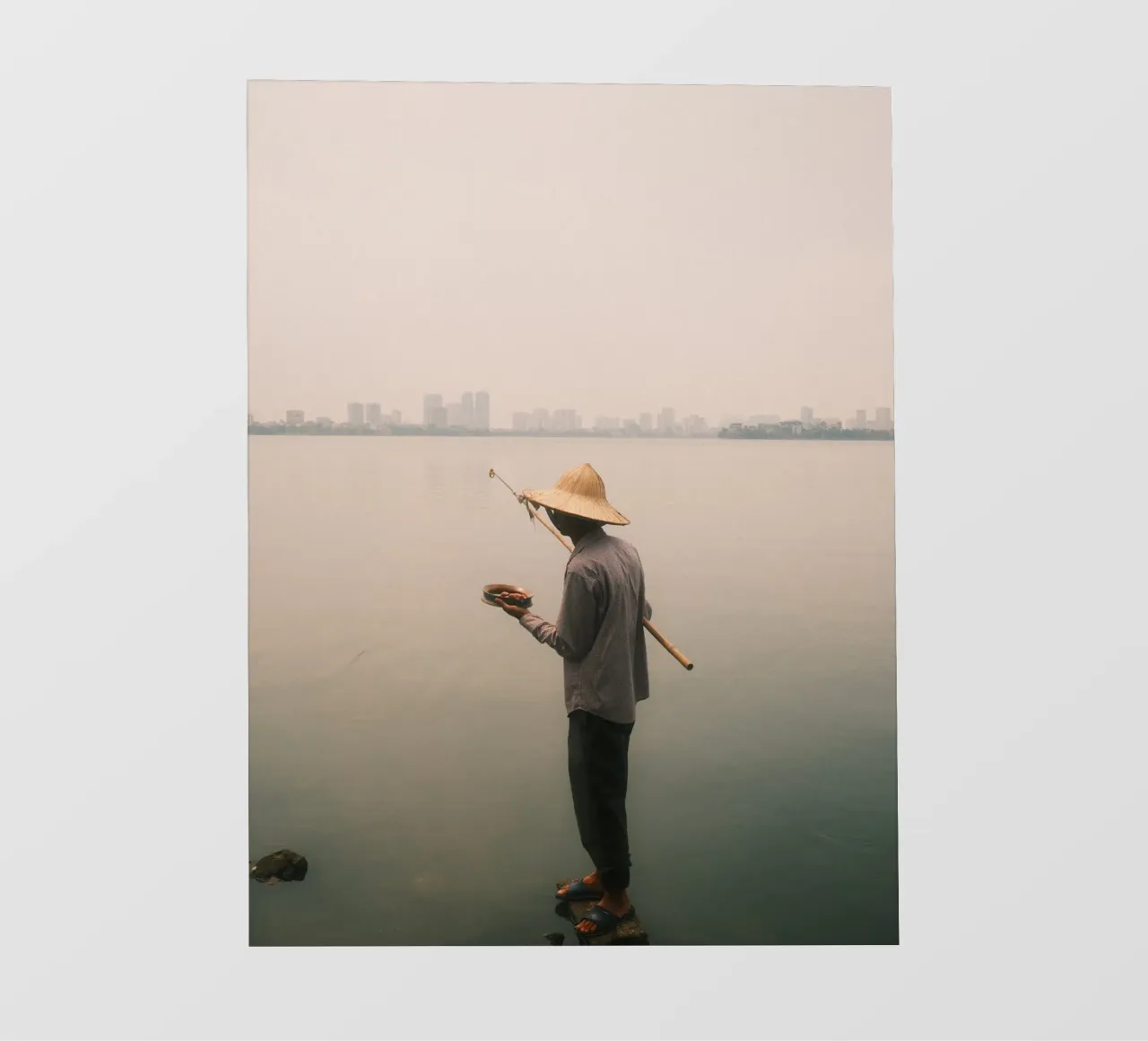 Stillness in the City of Hanoi pellicola backlit da FujiPrints