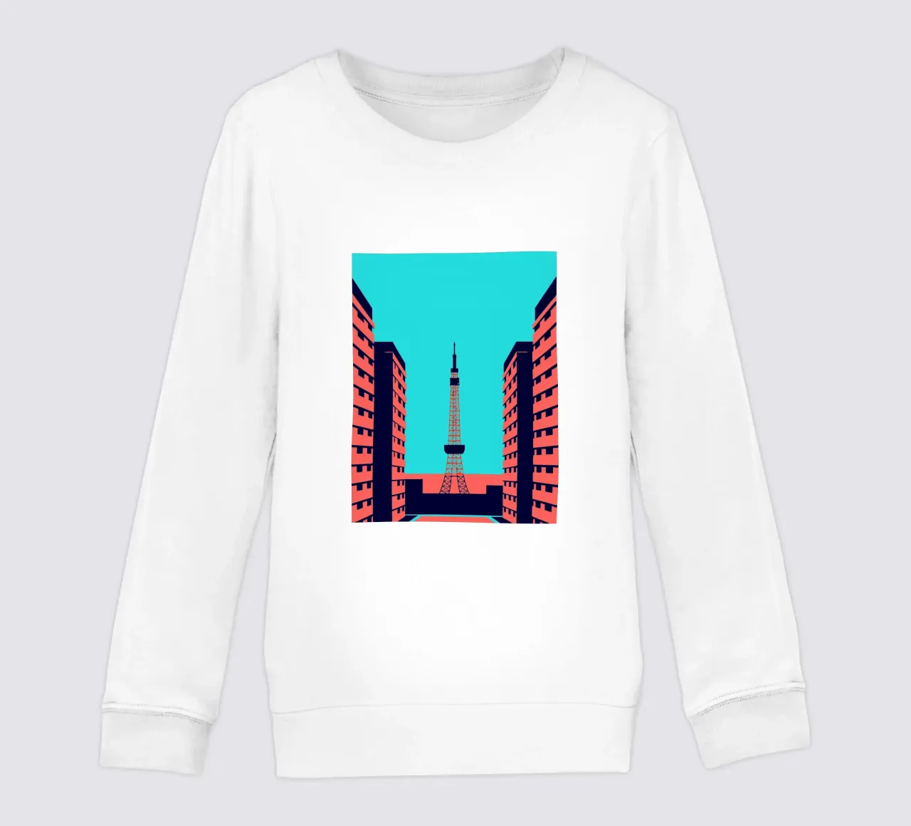 City of Paris kids sweatshirt by TODAY'S SHOP