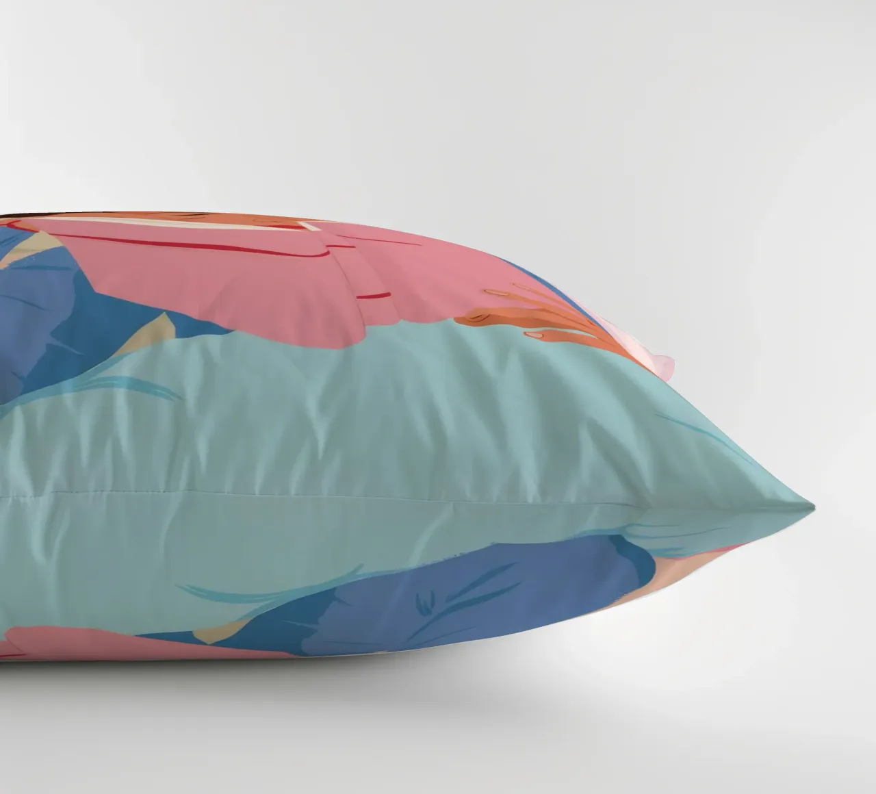 Lecture rêveuse coussin de Petal Canvas