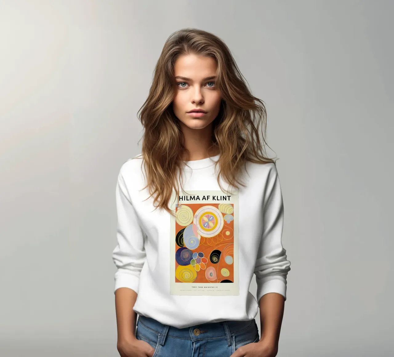 Hilma af Klint - They Tens Mainstay IV felpa da Vintage by JUNIQE