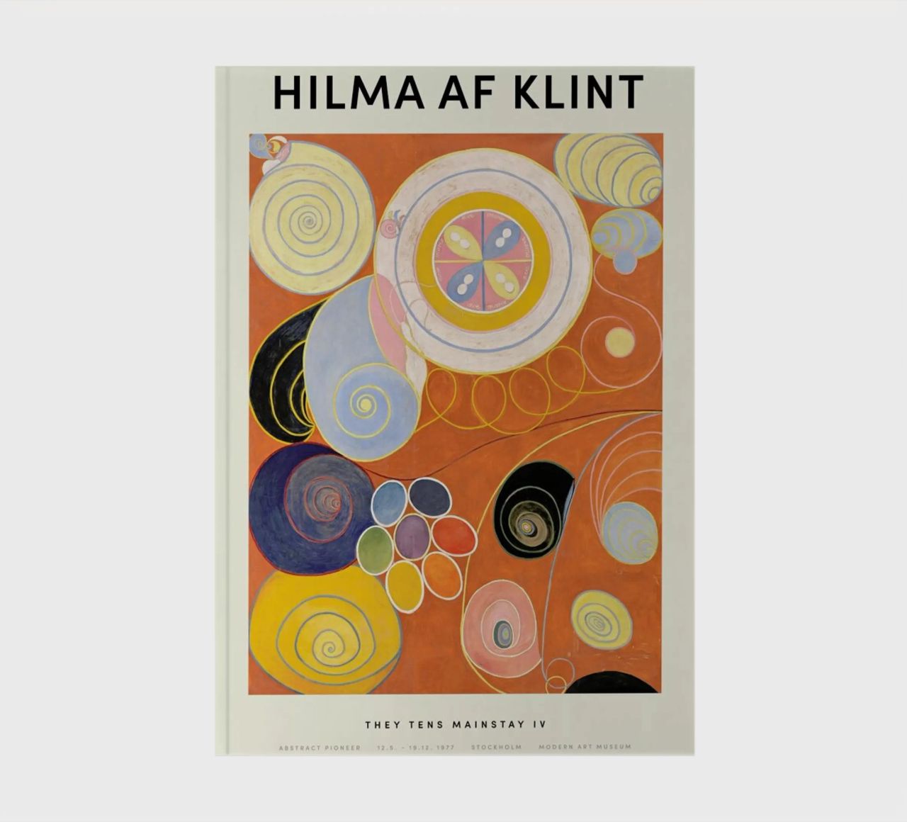 Hilma af Klint - They Tens Mainstay IV notebook by Vintage by JUNIQE