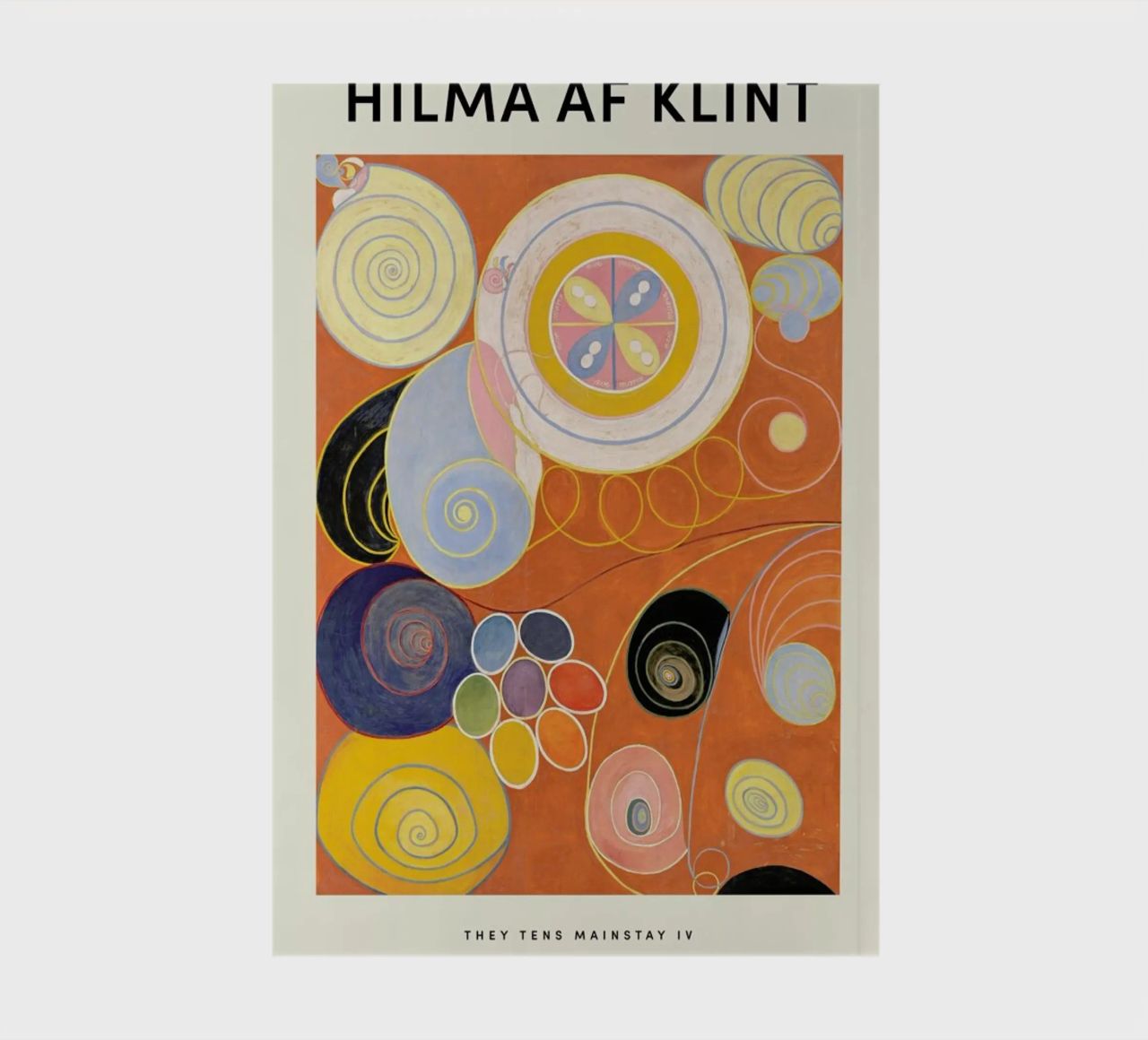 Hilma af Klint - They Tens Mainstay IV notebook by Vintage by JUNIQE