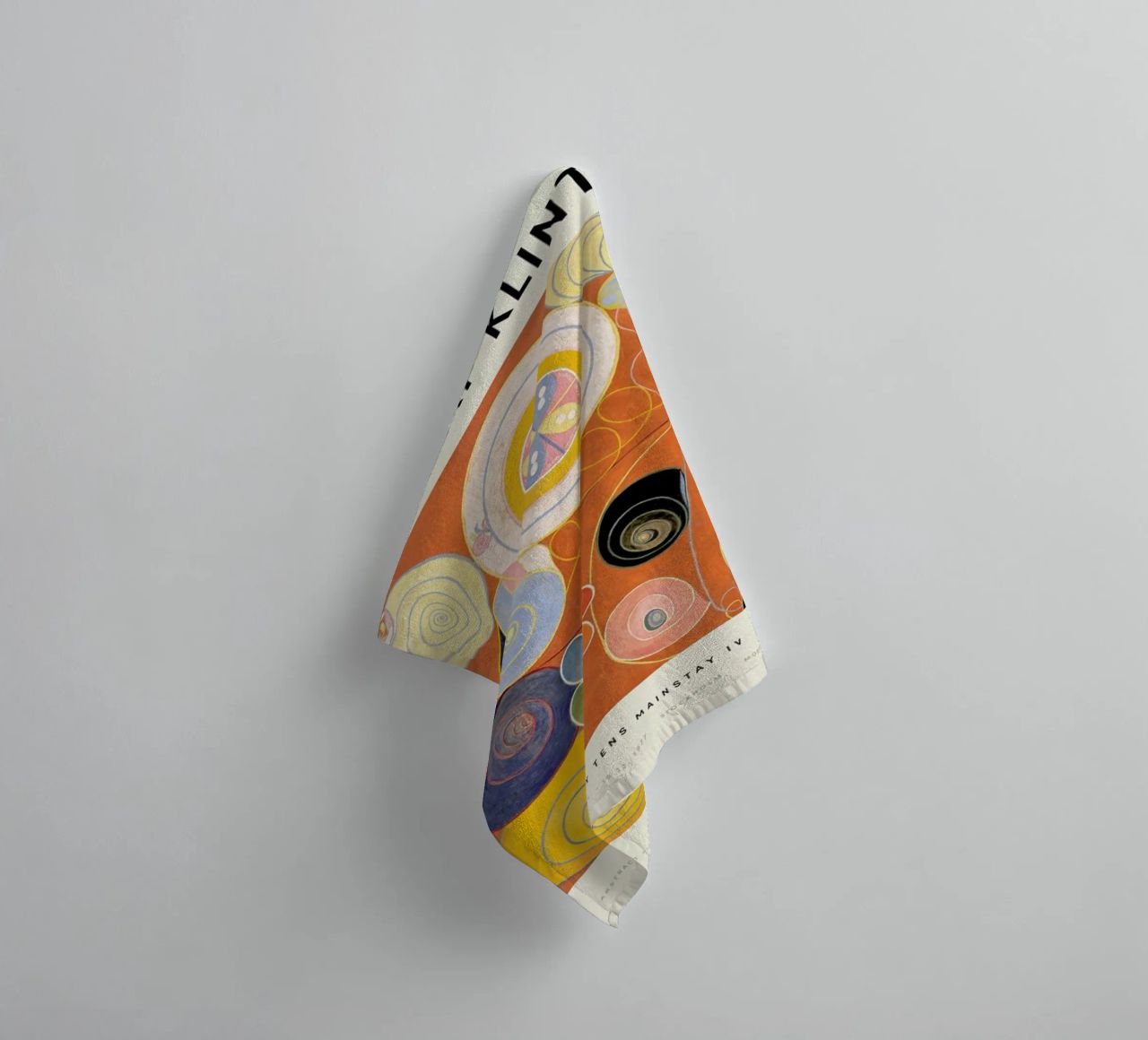 Hilma af Klint - They Tens Mainstay IV towel by Vintage by JUNIQE