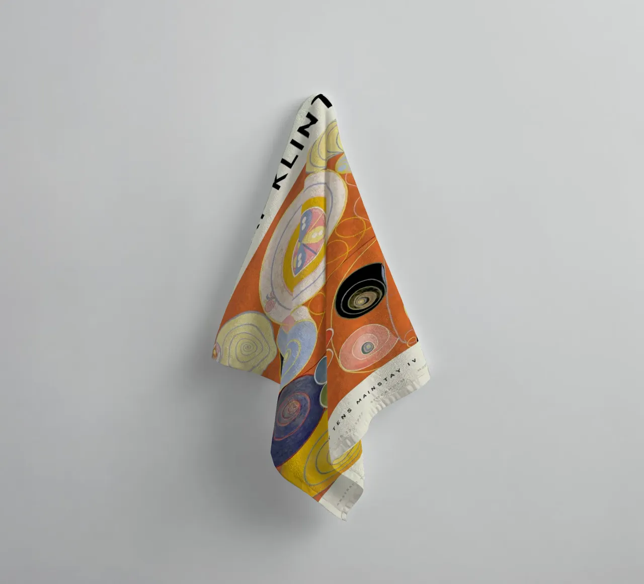 Hilma af Klint - They Tens Mainstay IV toalla de baño de Vintage by JUNIQE