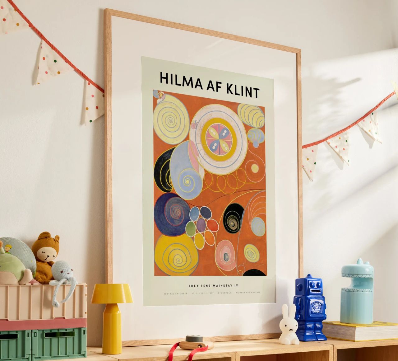 Hilma af Klint - They Tens Mainstay IV poster by Vintage by JUNIQE