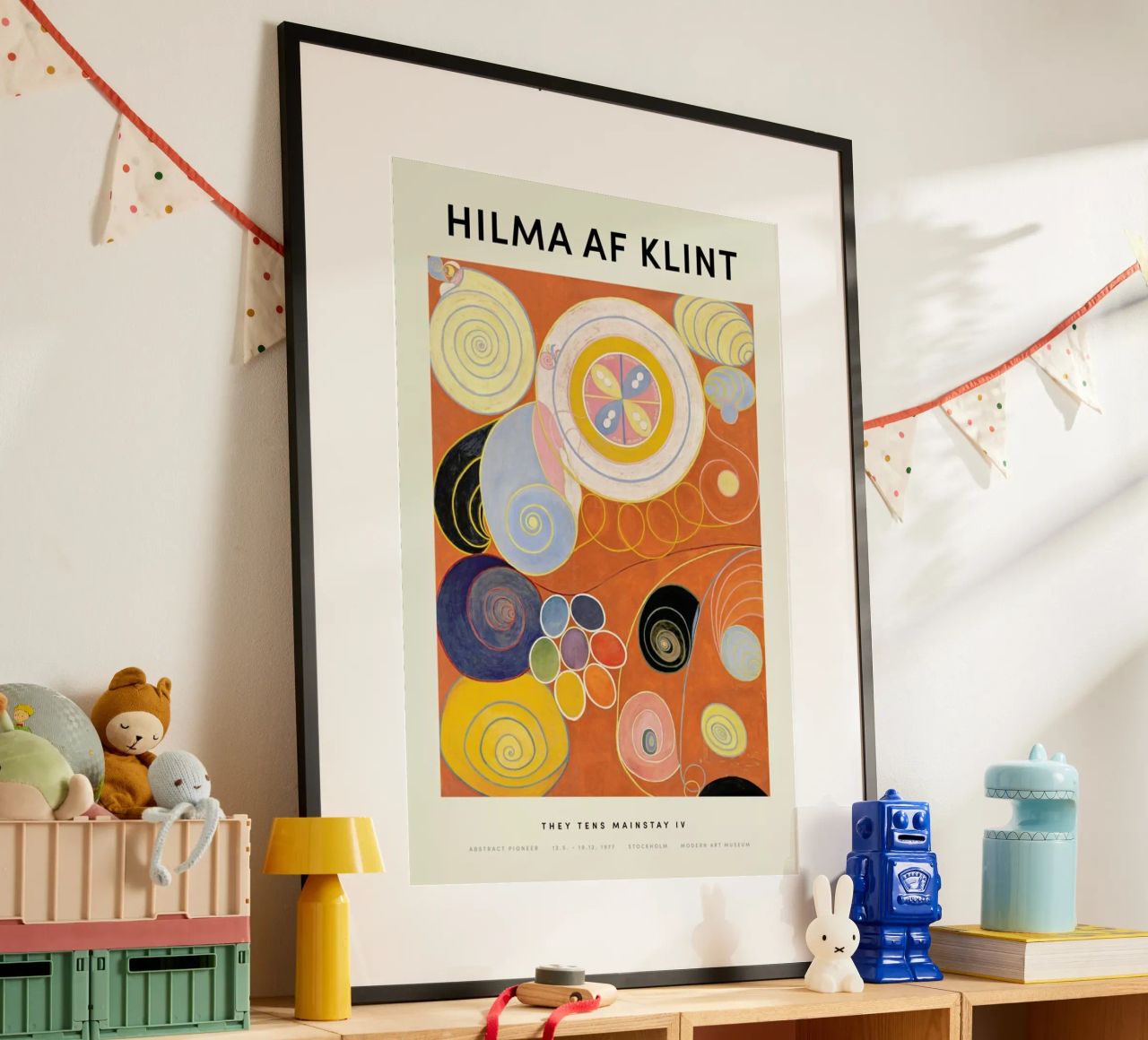 Hilma af Klint - They Tens Mainstay IV poster by Vintage by JUNIQE