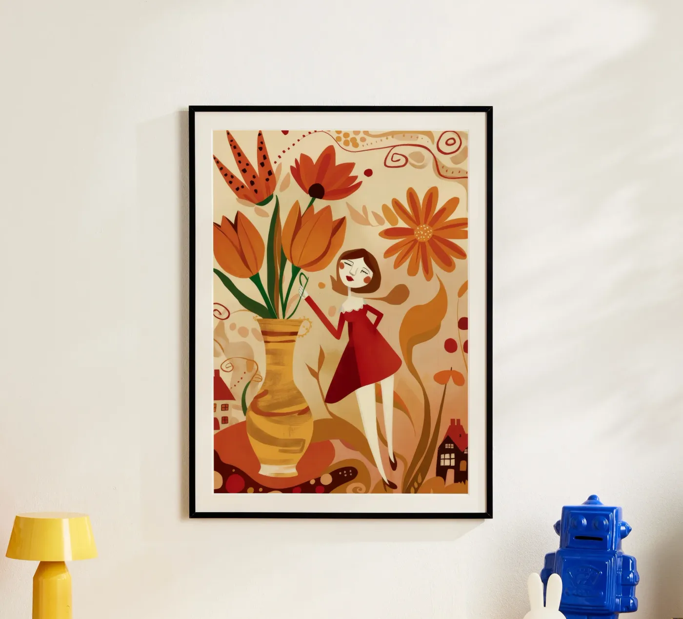 Fiore gioioso poster da Petal Canvas