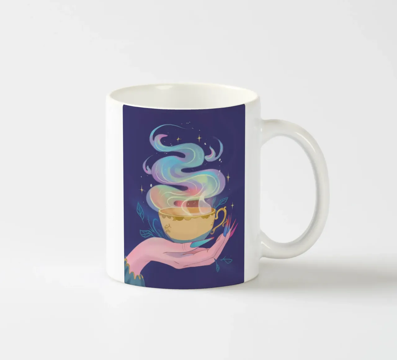 Birra mistica tazza in ceramica da Petal Canvas