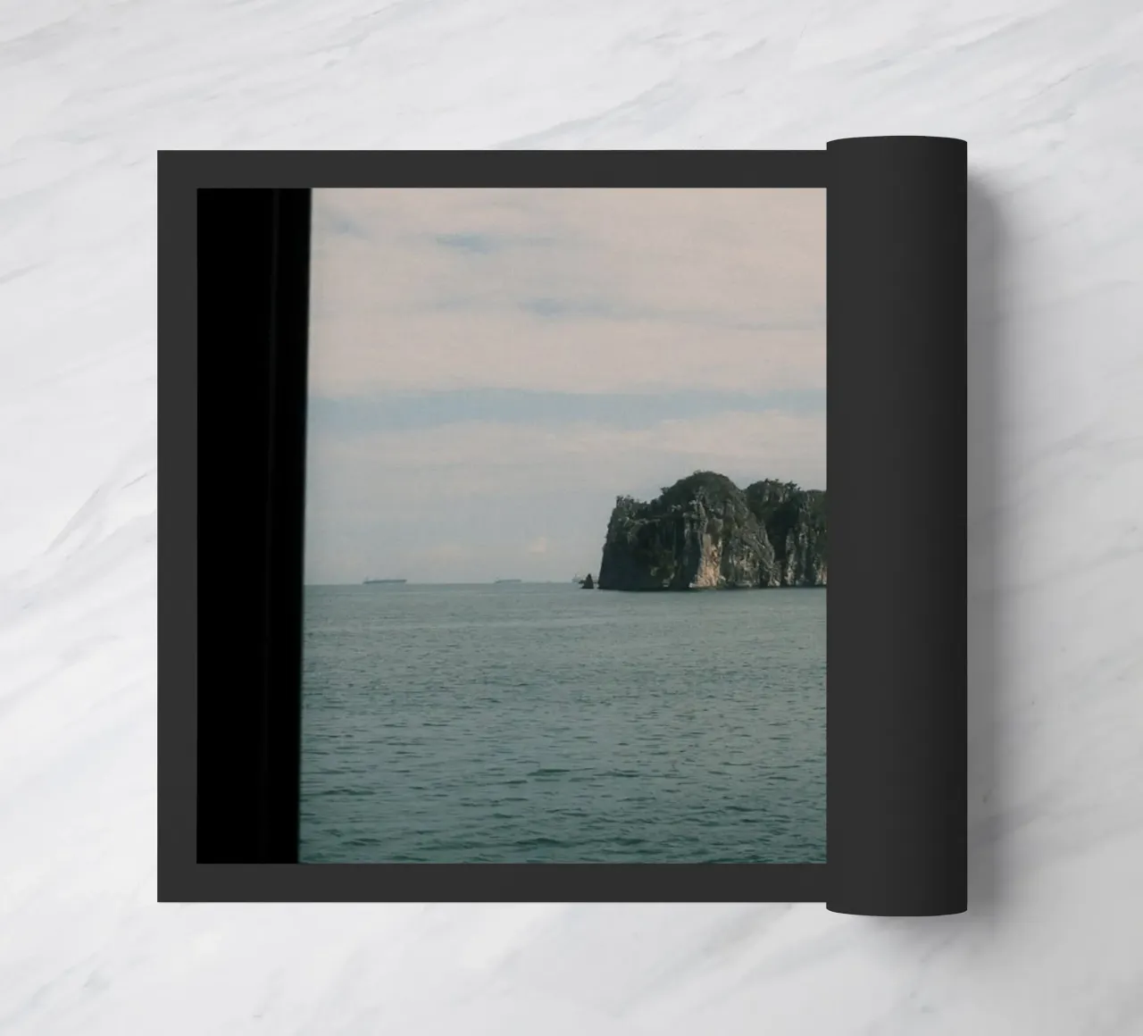 Framed by the Sea at Halong Bay zerbino da FujiPrints