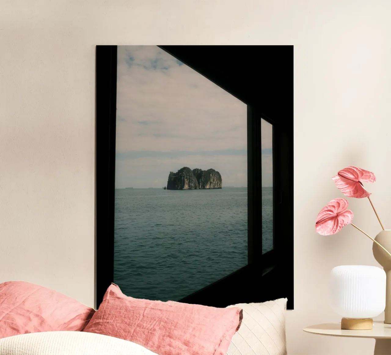Framed by the Sea at Halong Bay carta hahnemühle da FujiPrints