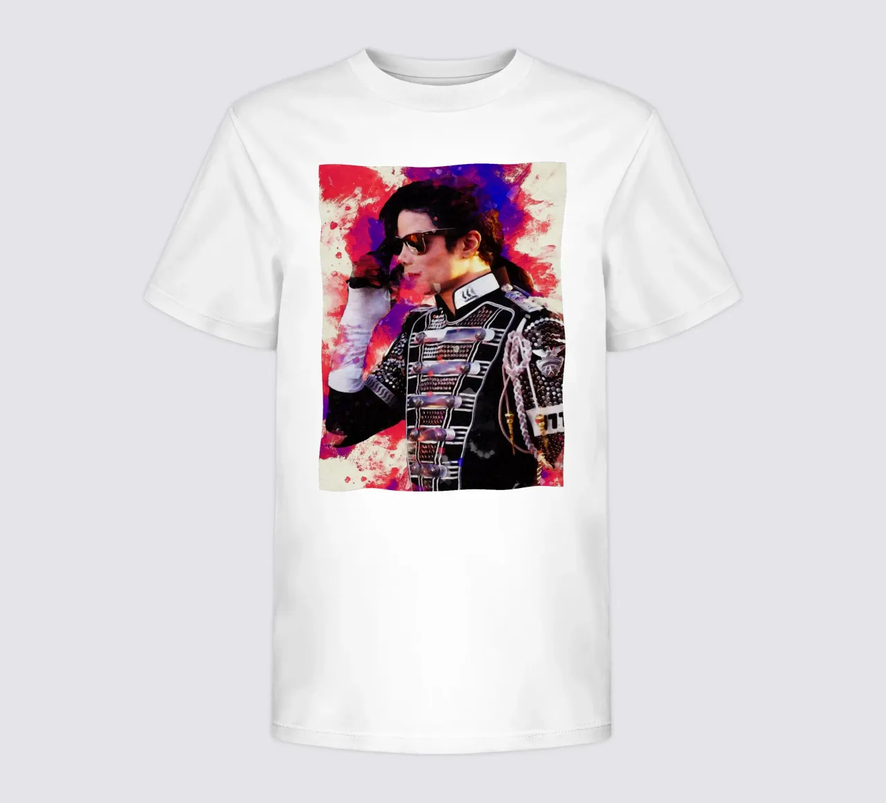 Smudge of Portrait Michael Jackson Kinder T-Shirt von Gunawan Rb