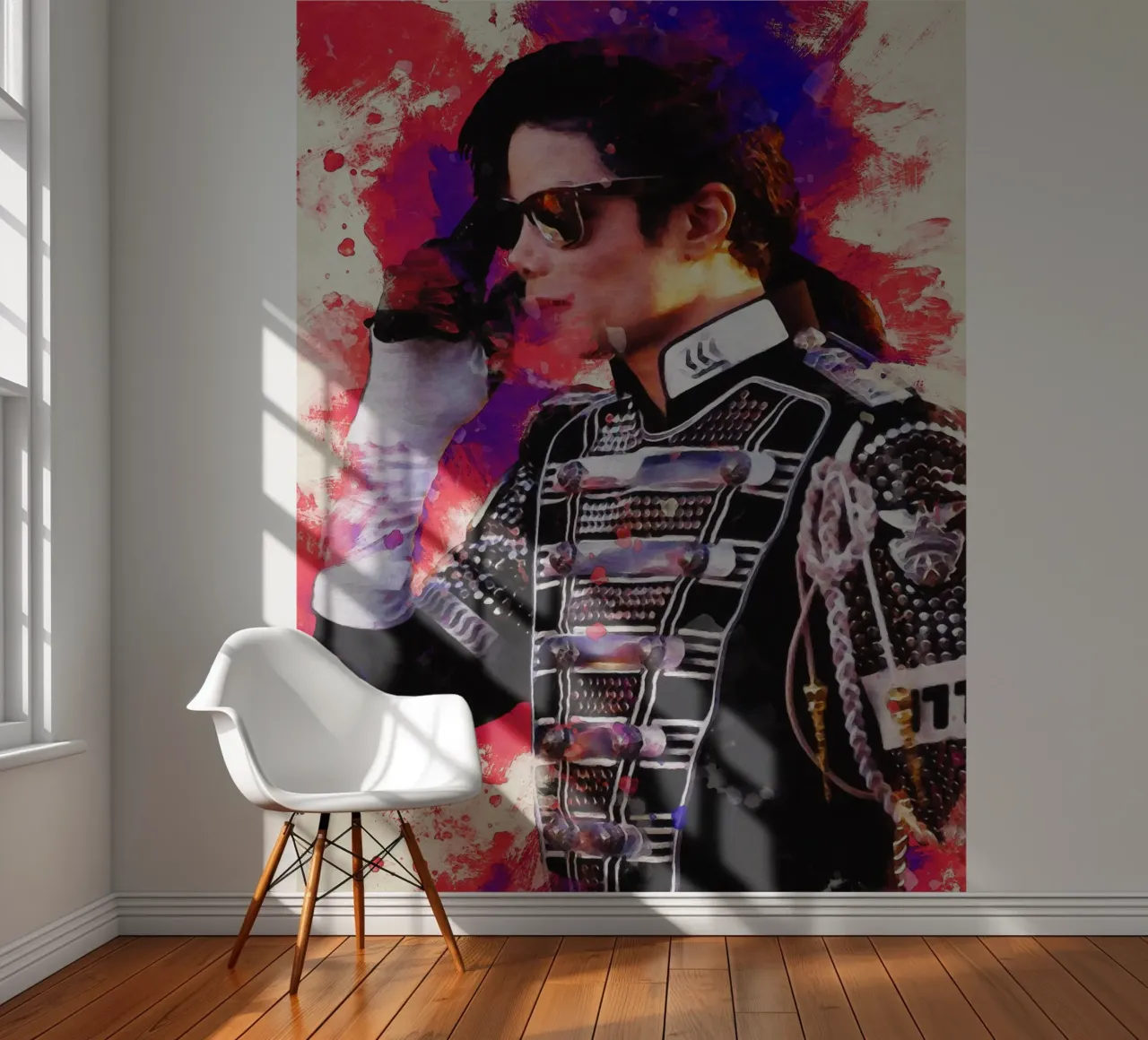 Smudge of Portrait Michael Jackson photo wallpaper by Gunawan Rb
