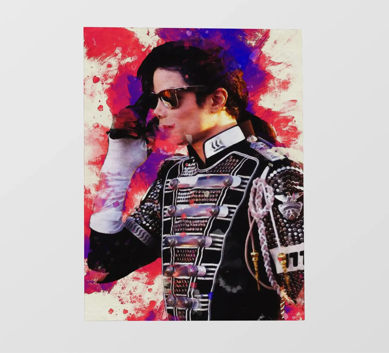 Smudge of Portrait Michael Jackson pvc cover by Gunawan Rb