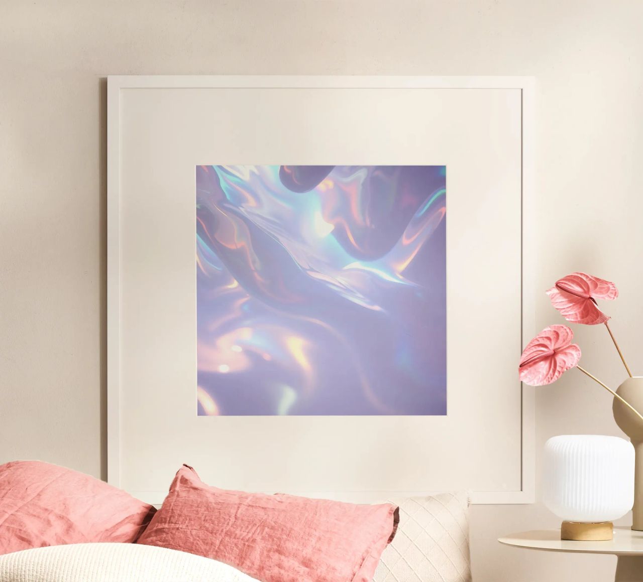 surface reflecting soft colors and patterns hahnemühle by DesignDoodle