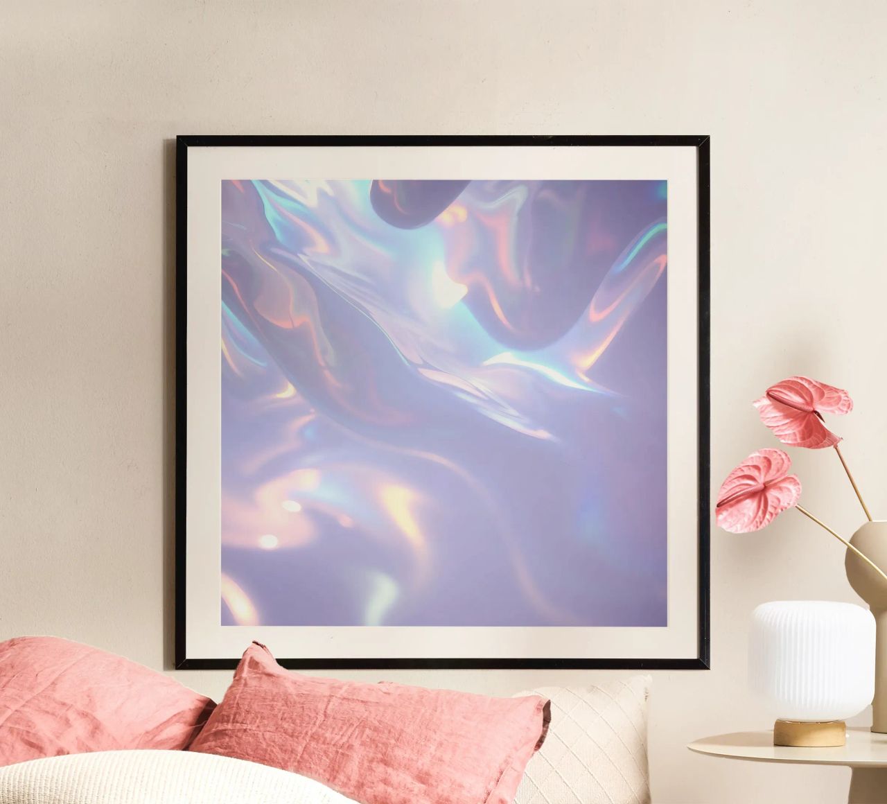 surface reflecting soft colors and patterns hahnemühle by DesignDoodle