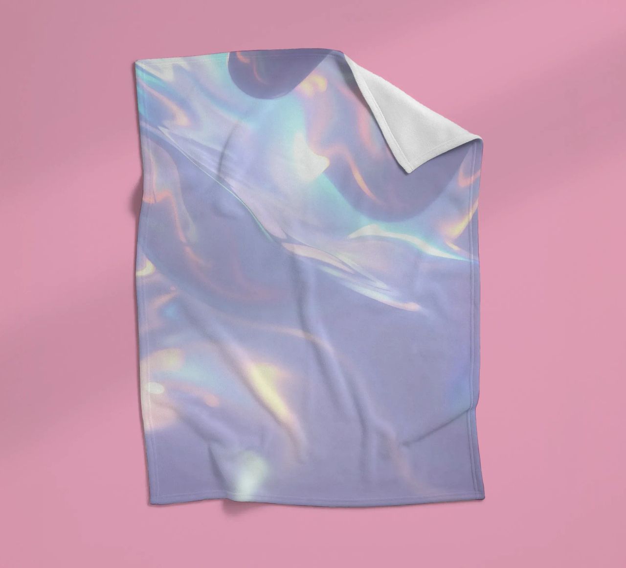 oppervlak dat zachte kleuren en patronen weerspiegelt fleecedeken van DesignDoodle