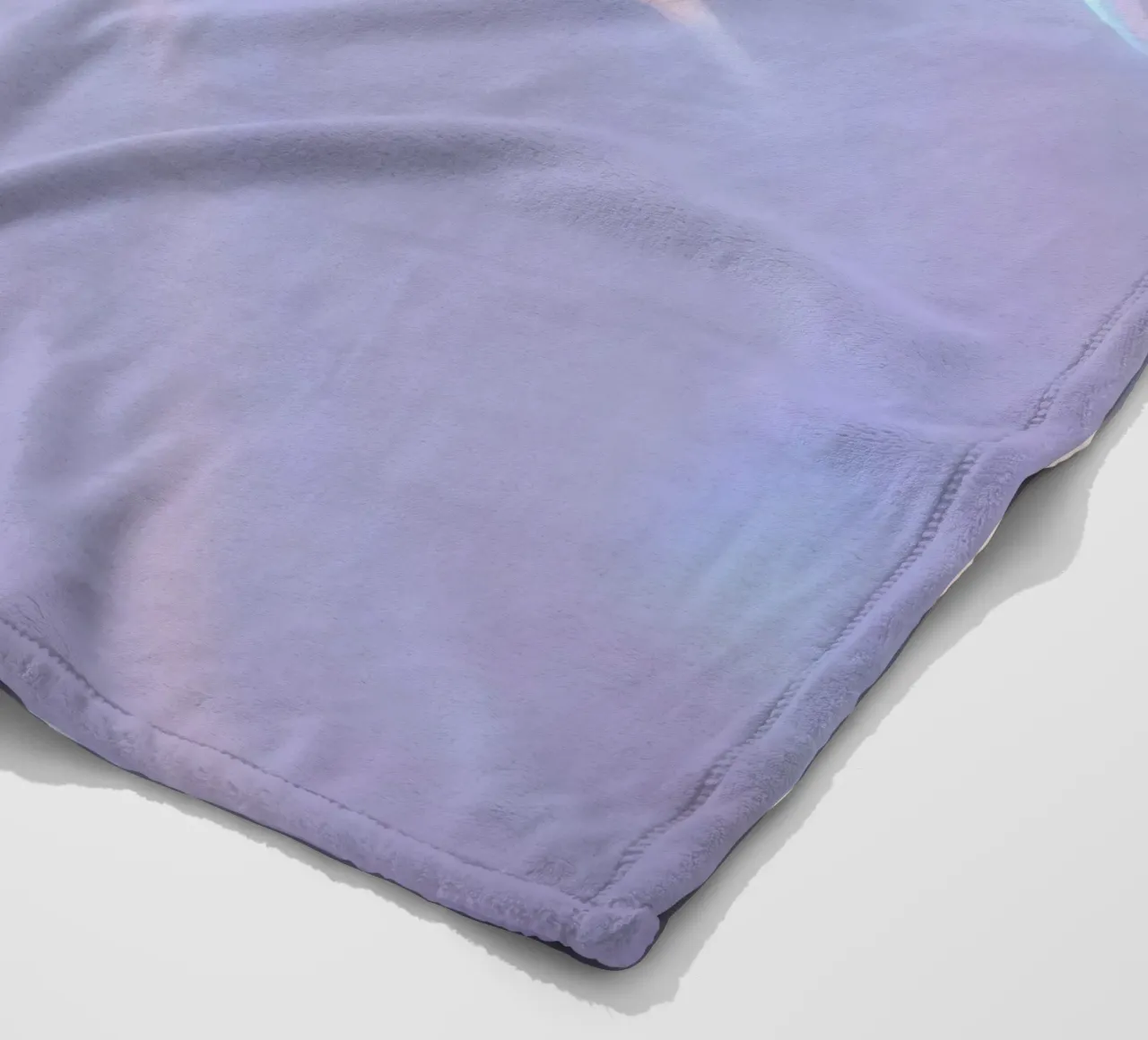 surface reflecting soft colors and patterns fleece blanket by DesignDoodle