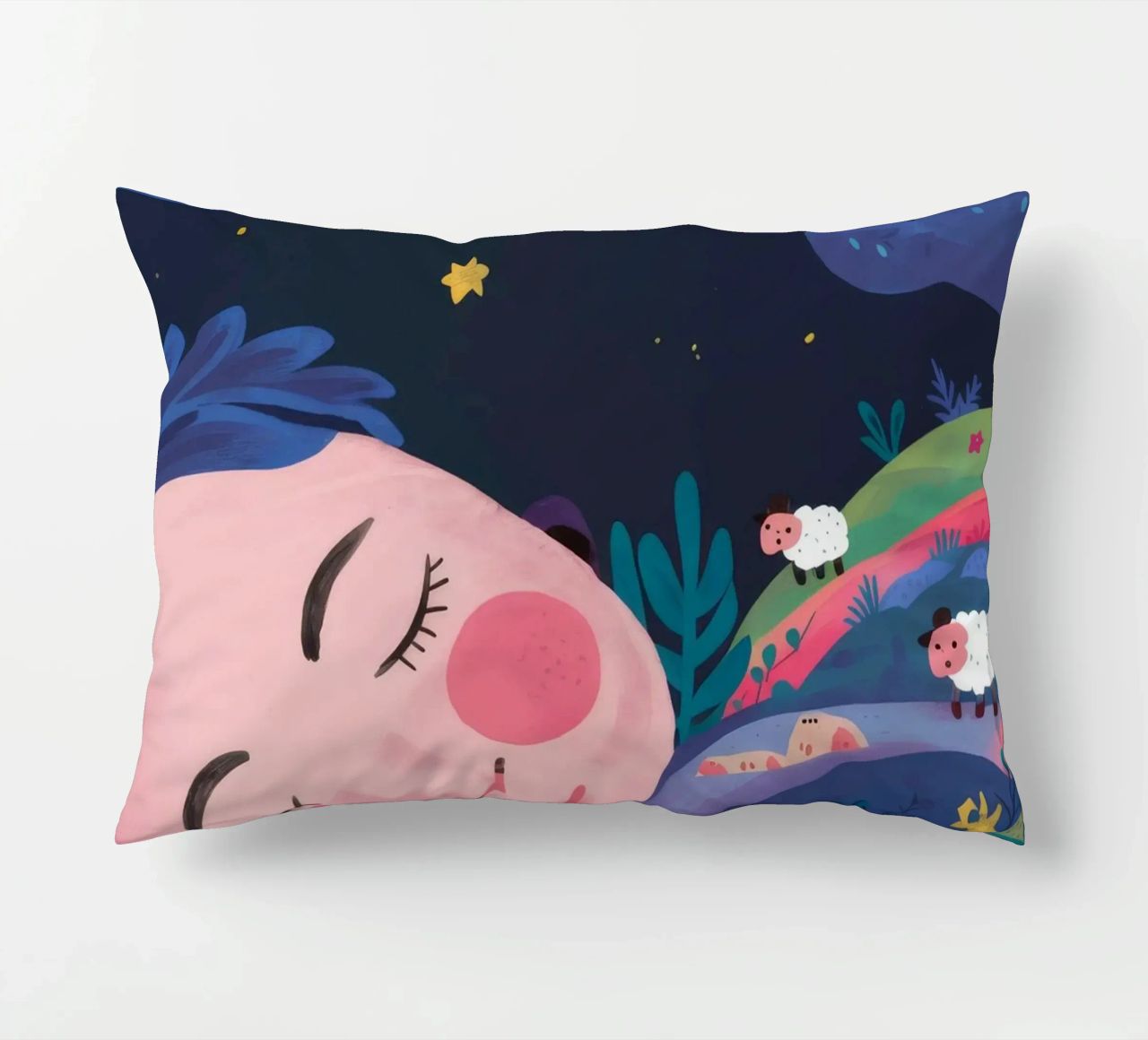 Sommeil de rêve coussin de Petal Canvas
