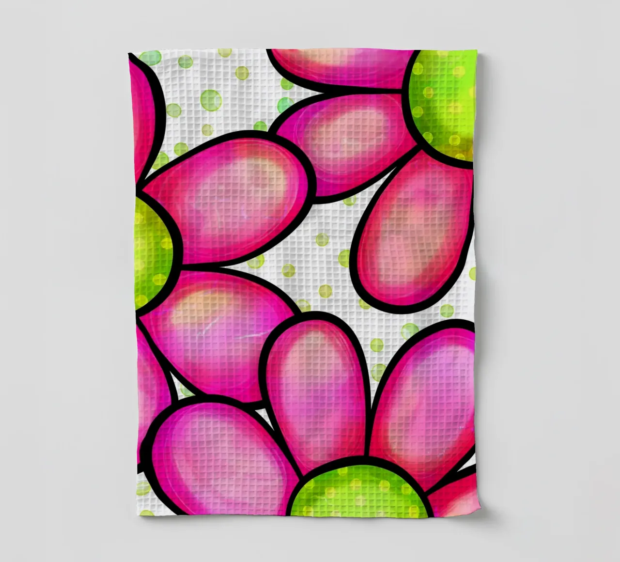 Margherite Inky Pop canovaccio da cucina da Botanical Pattern House