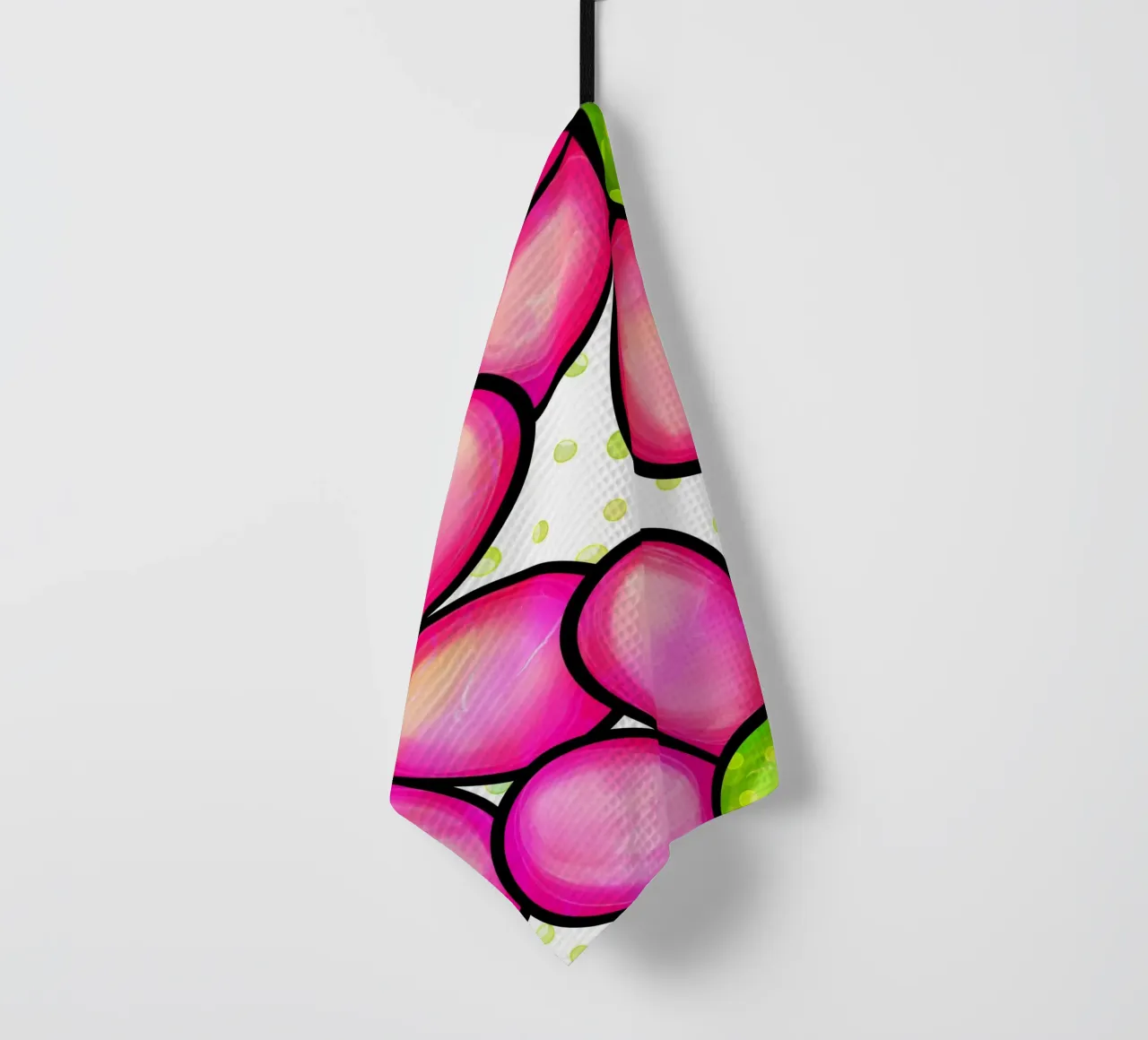 Margherite Inky Pop canovaccio da cucina da Botanical Pattern House