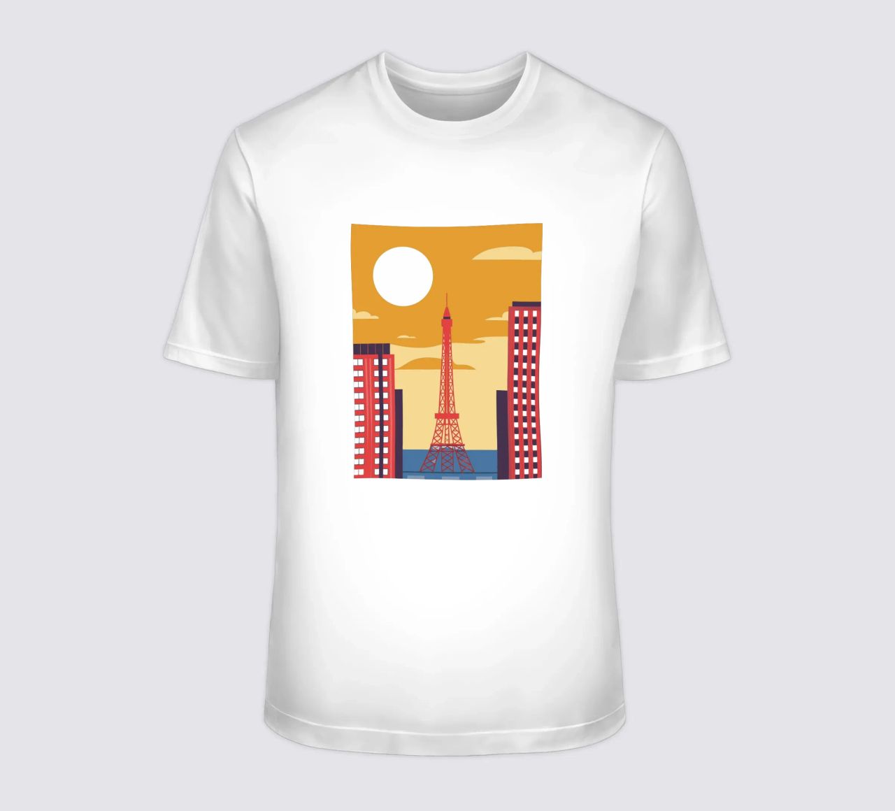 Eiffel Tower t-shirt da TODAY'S SHOP