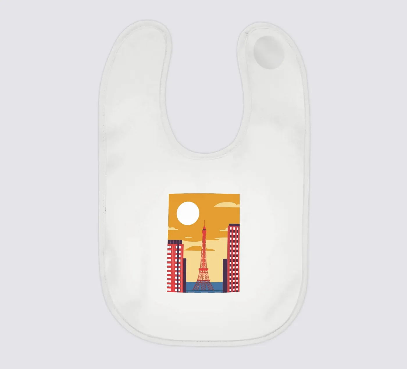 Eiffel Tower Babylätzchen von TODAY'S SHOP