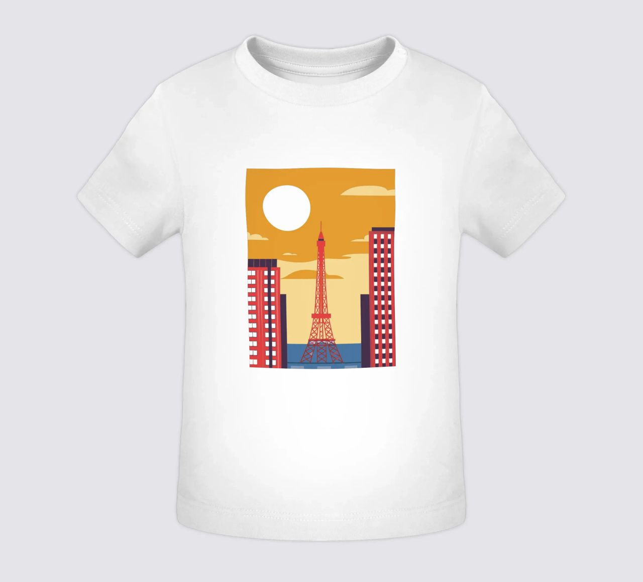 Eiffel Tower maglietta neonato da TODAY'S SHOP