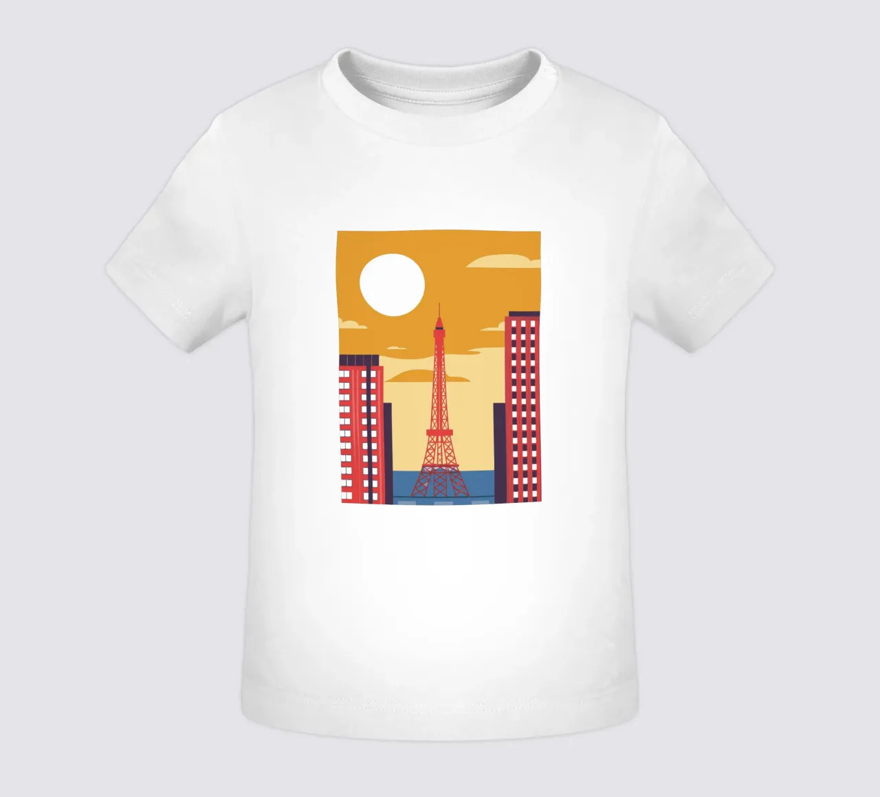 Eiffel Tower maglietta neonato da TODAY'S SHOP