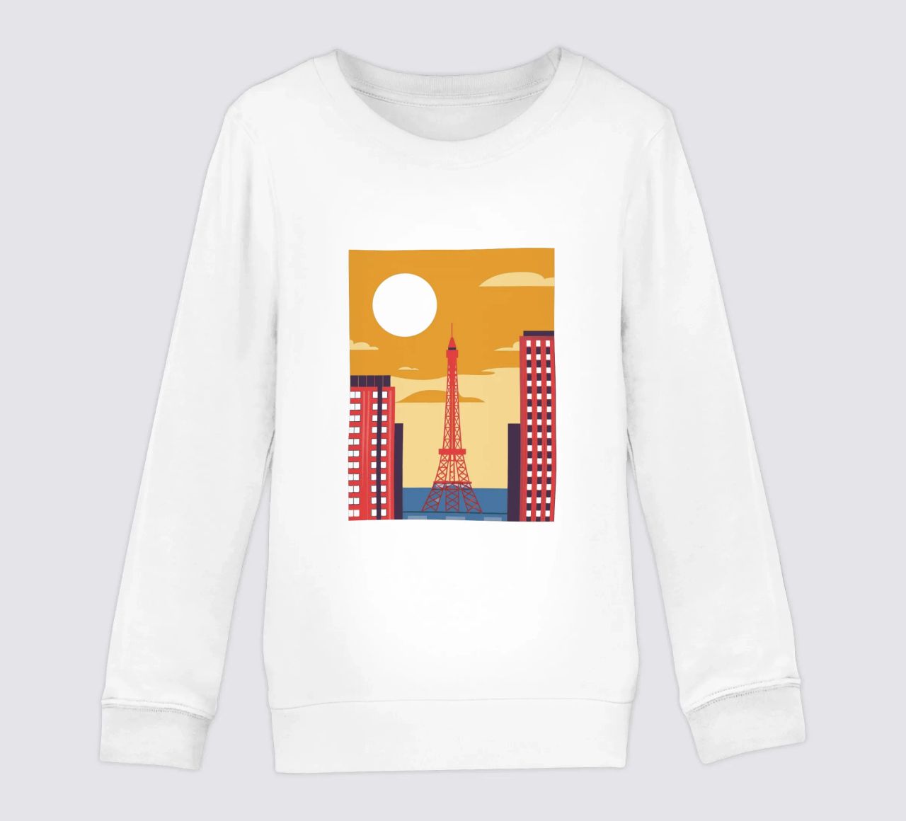 Eiffel Tower felpa bambino da TODAY'S SHOP