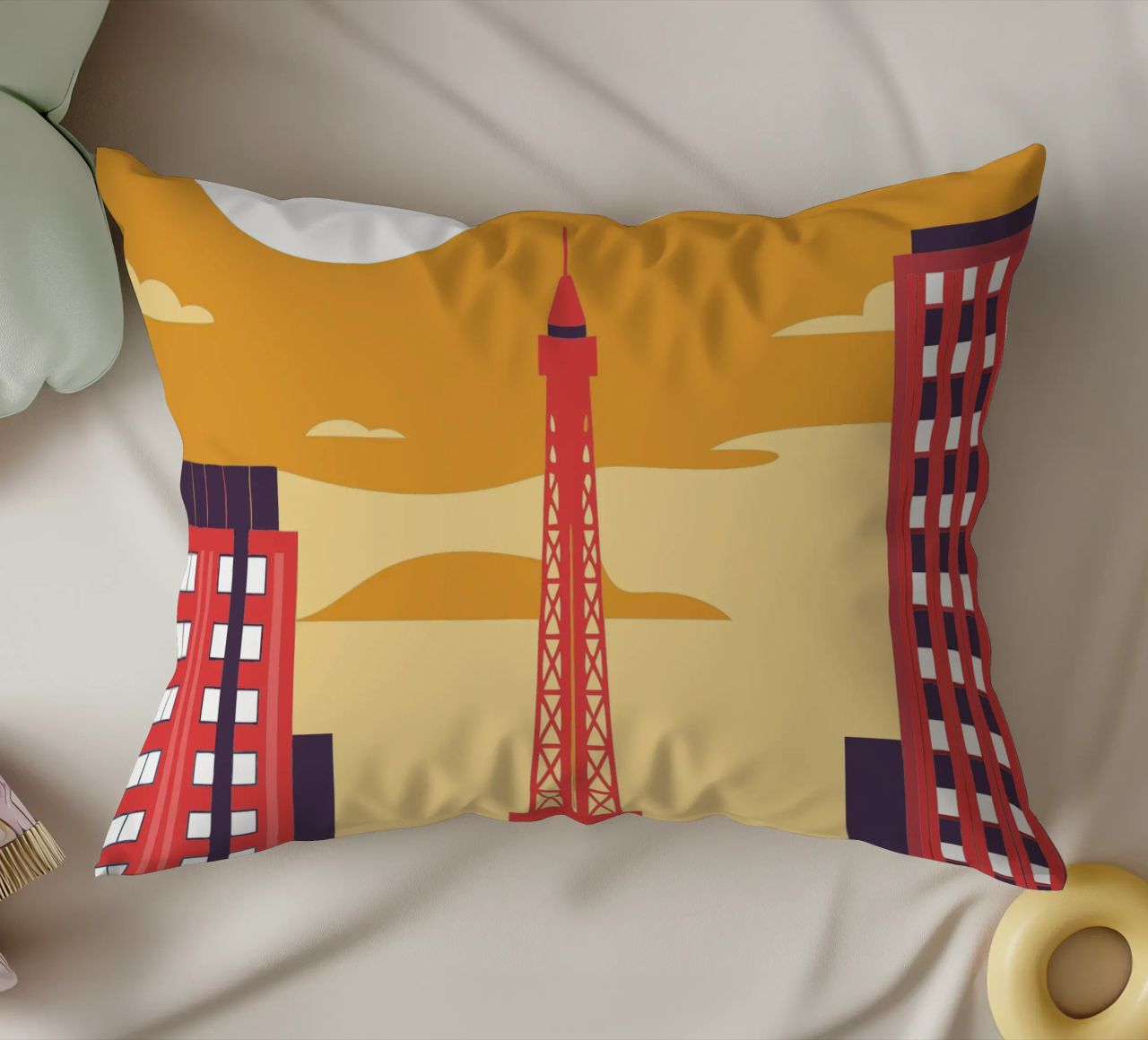 Eiffel Tower cuscino da TODAY'S SHOP
