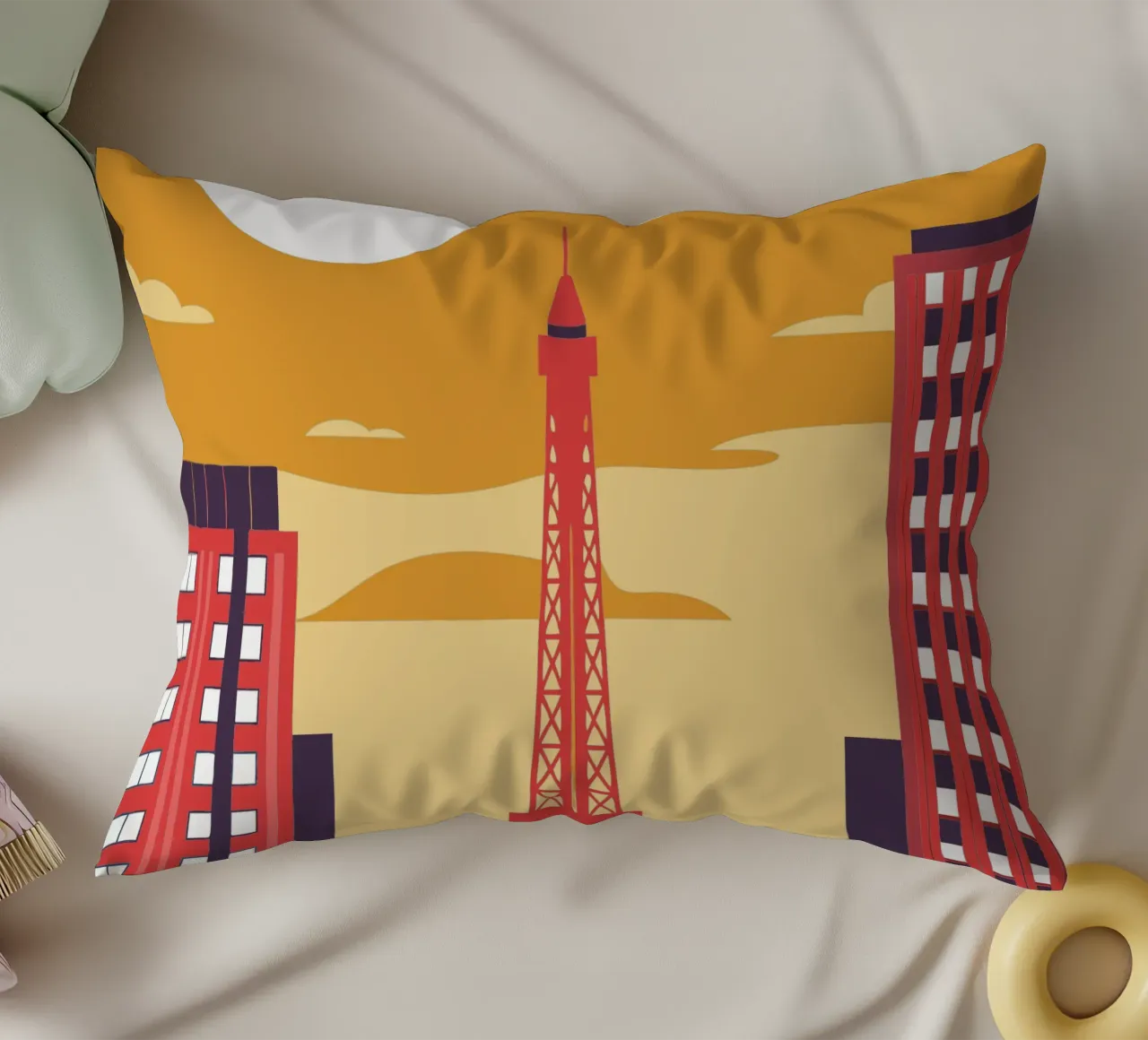 Eiffel Tower cuscino da TODAY'S SHOP