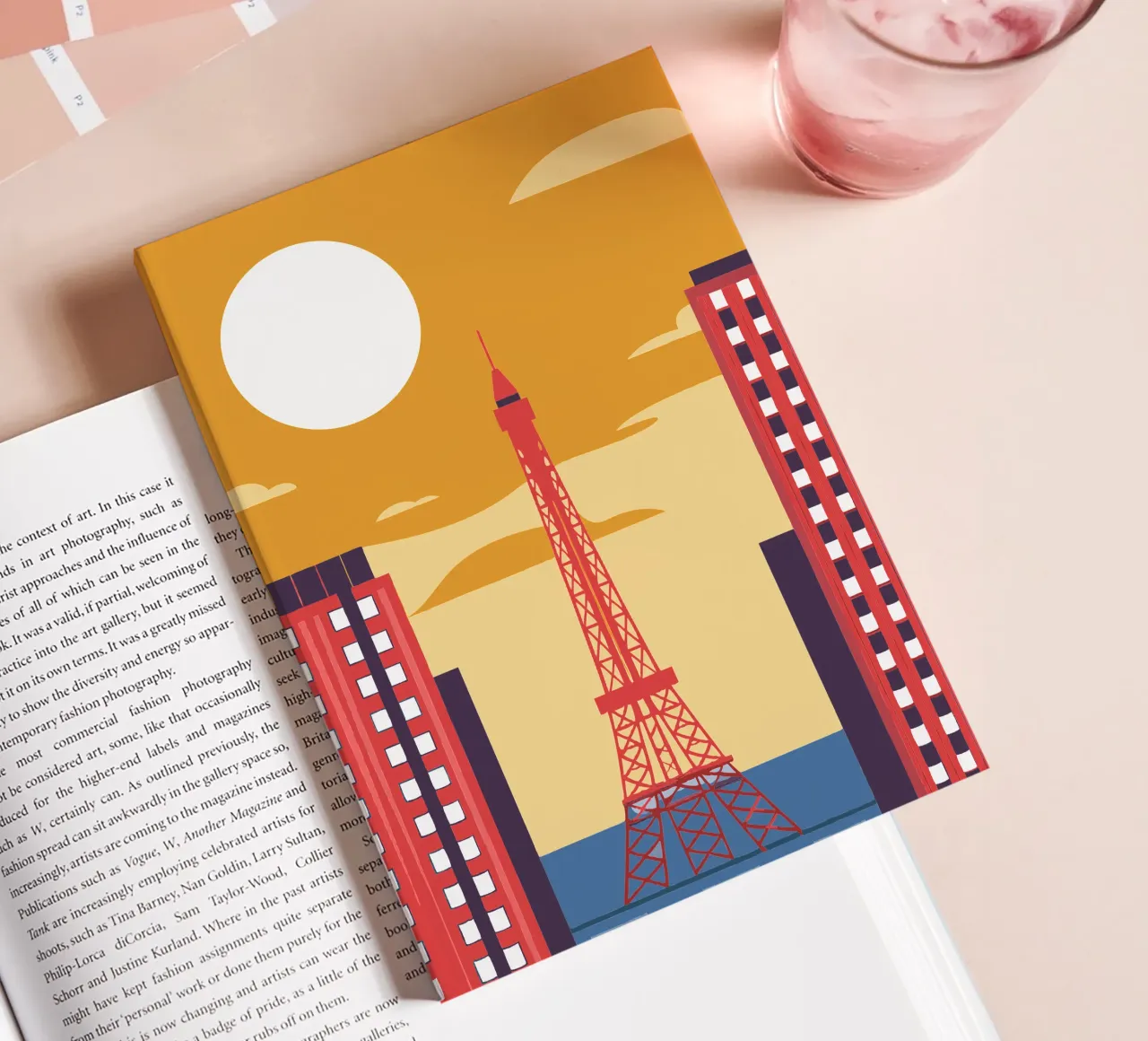 Eiffel Tower notebook by TODAY'S SHOP