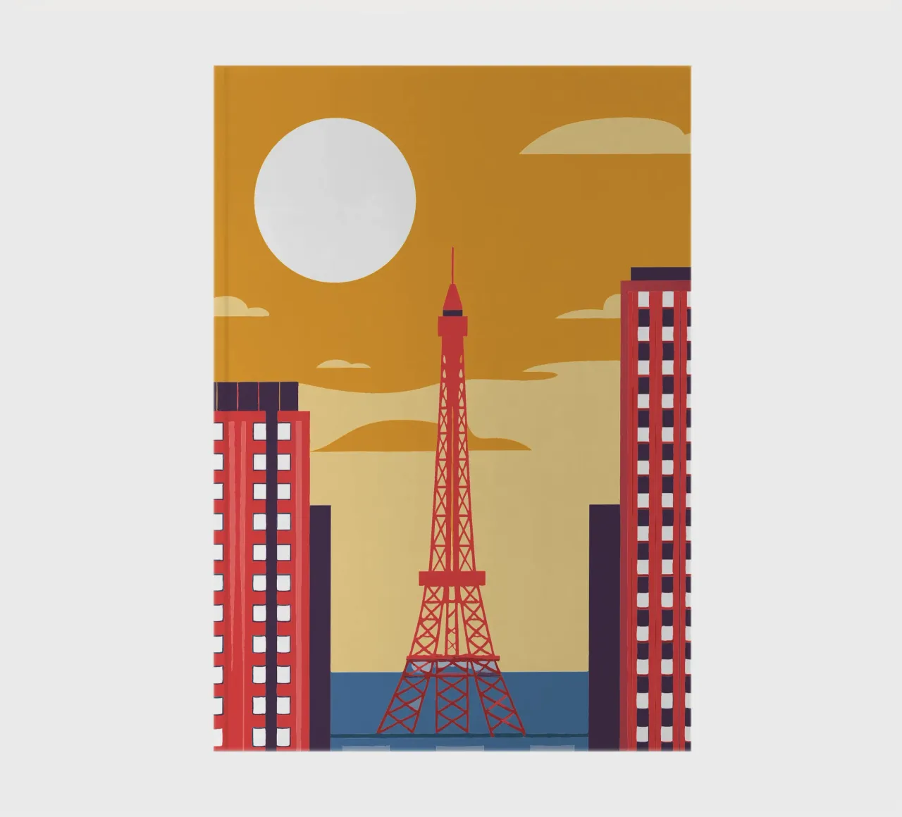 Eiffelturm Notizbuch von TODAY'S SHOP