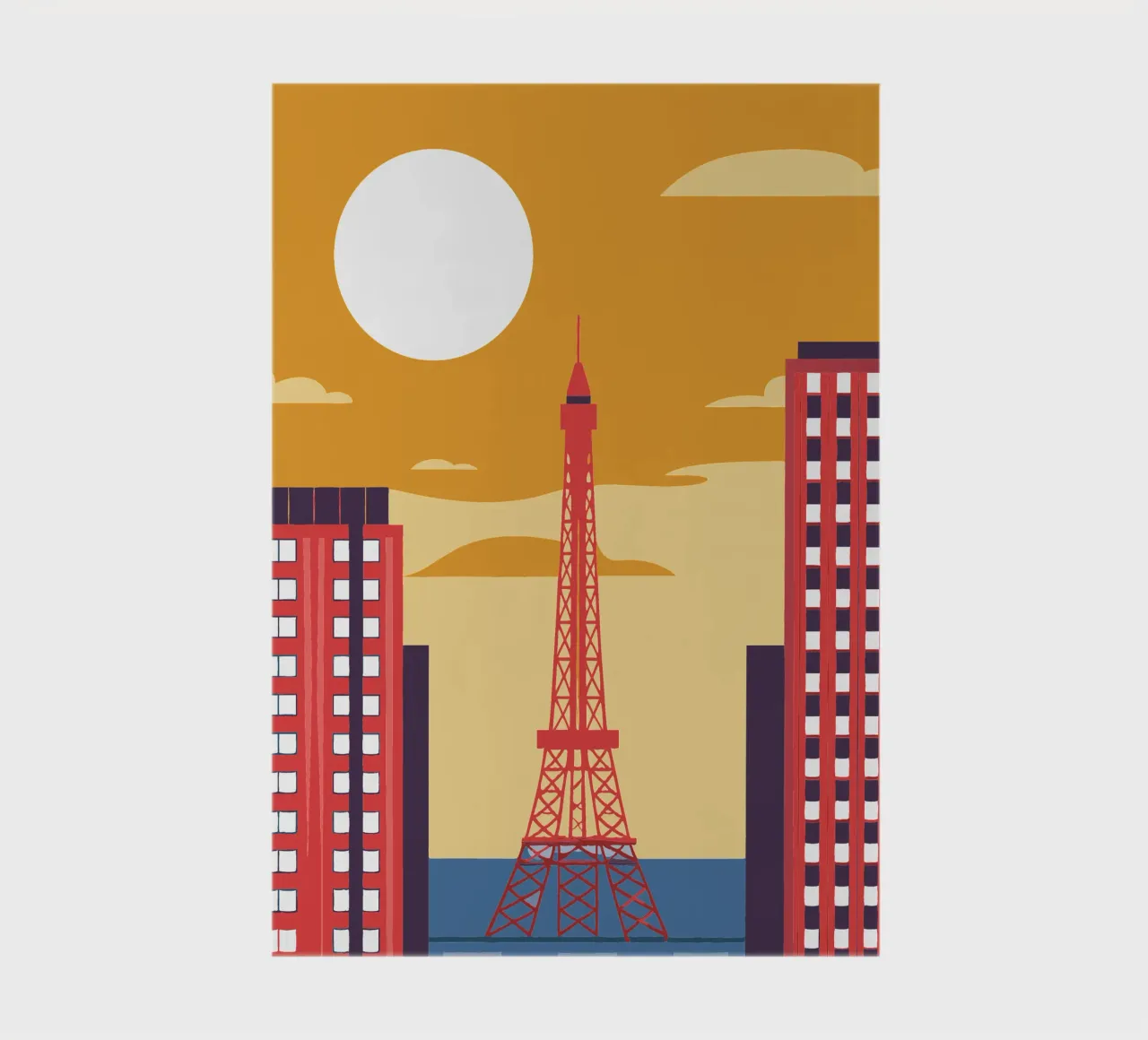 Eiffel Tower notebook by TODAY'S SHOP