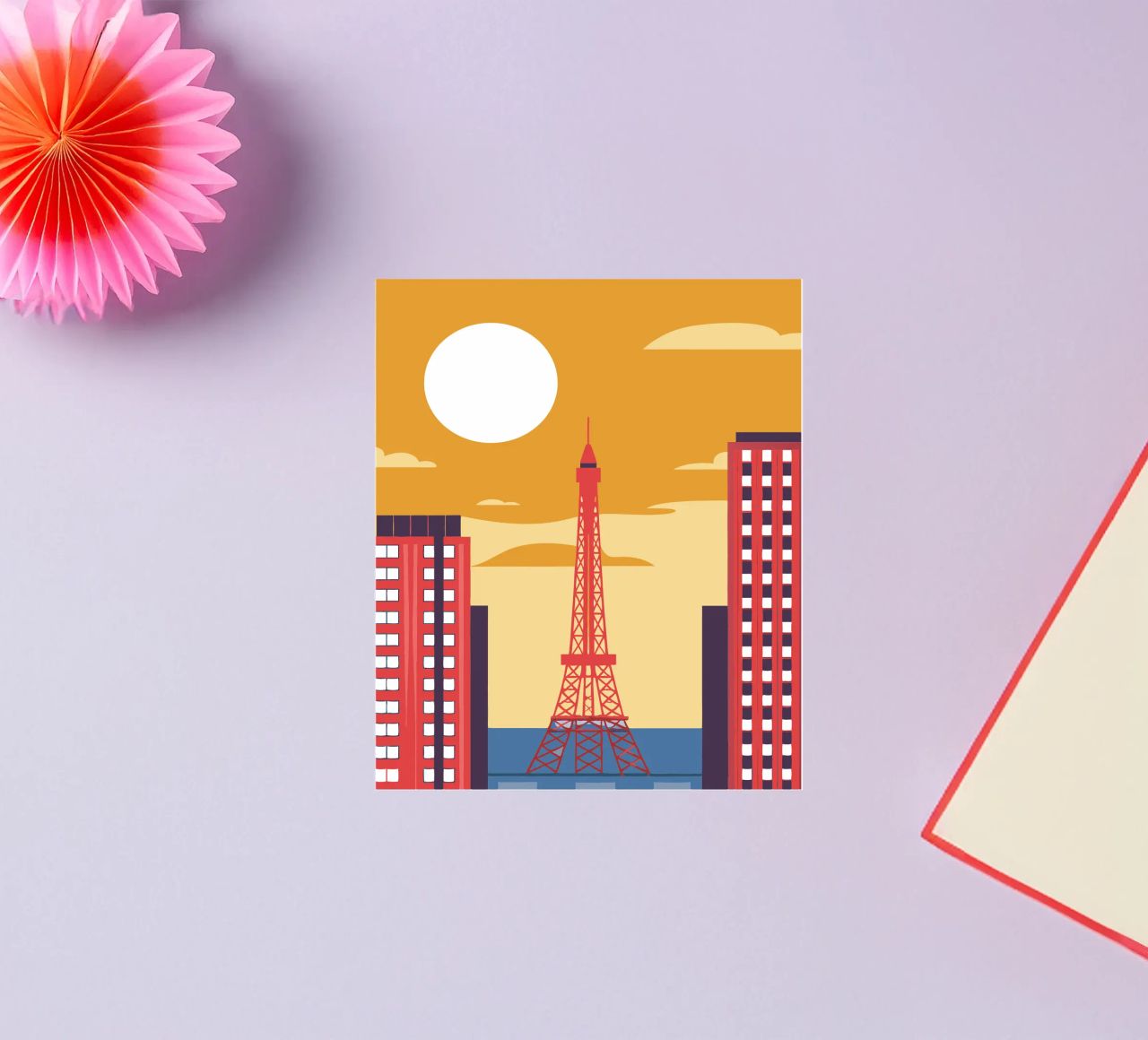 Eiffel Tower adesivo da TODAY'S SHOP