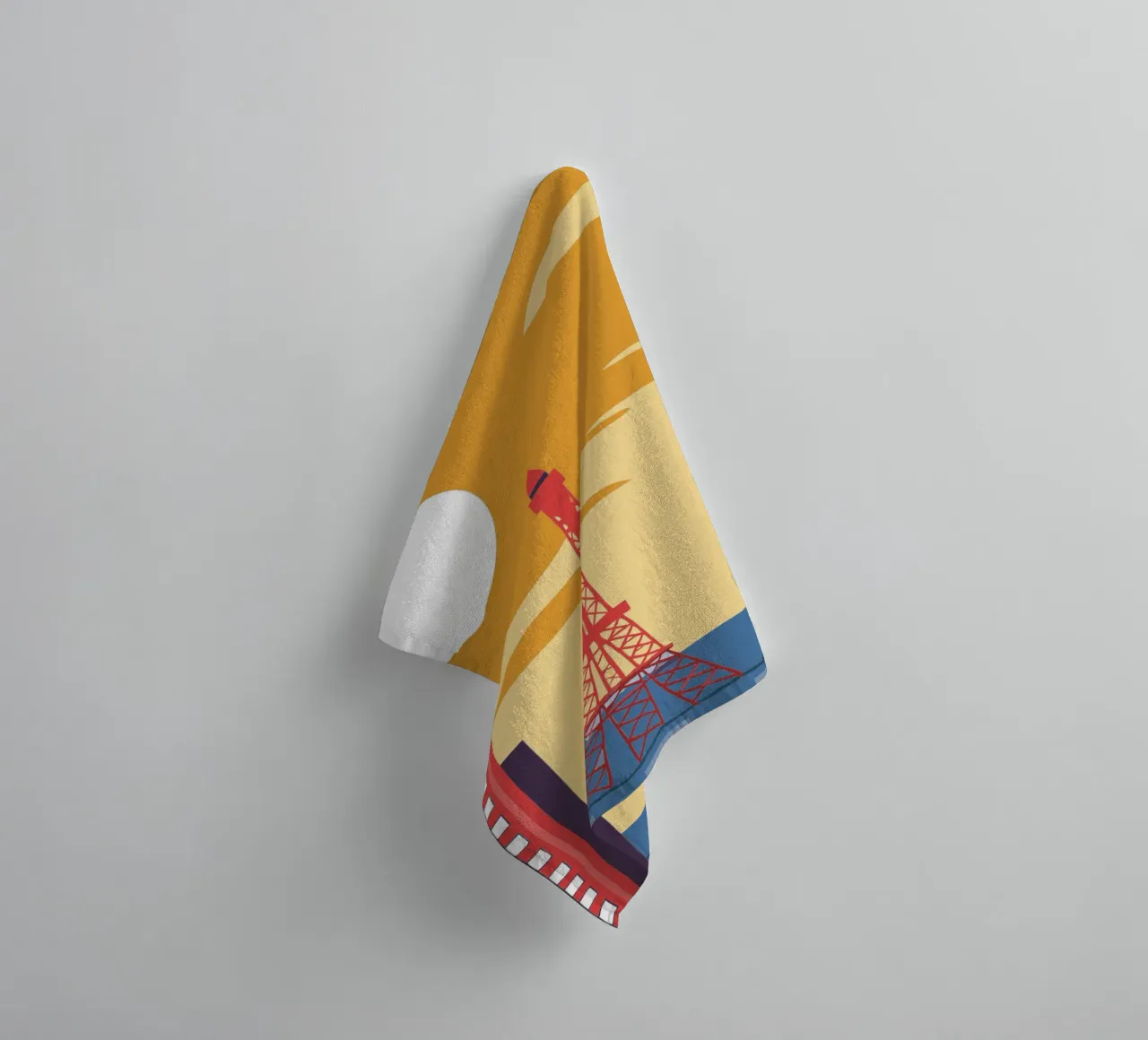 Eiffel Tower asciugamano da bagno da TODAY'S SHOP